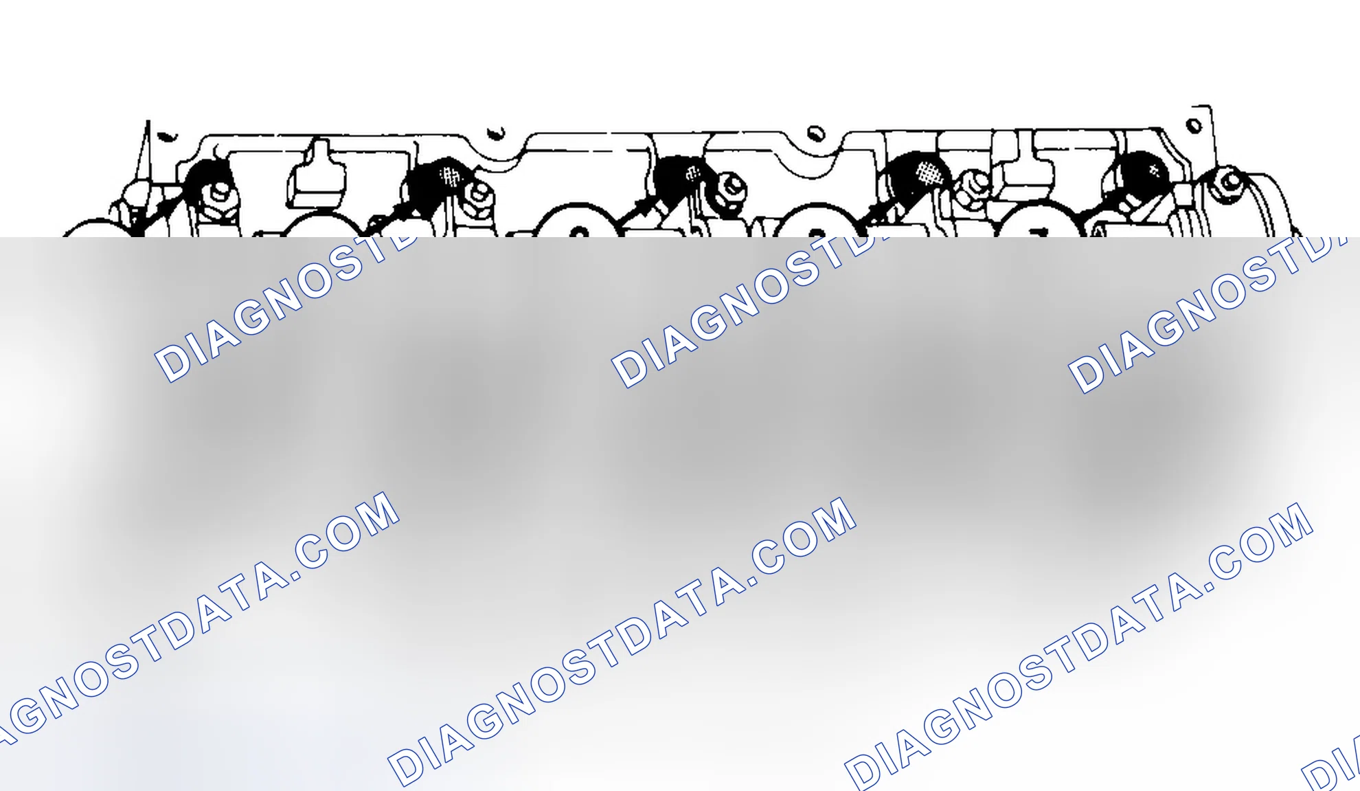 Scheme 7: Typical Cylinder Head Tightening or Loosening Sequence