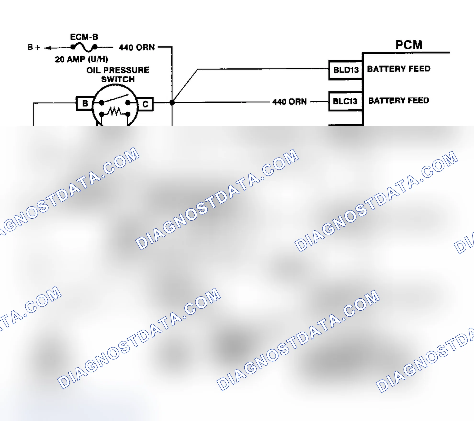 Scheme 96: DTC P0231 Schematic