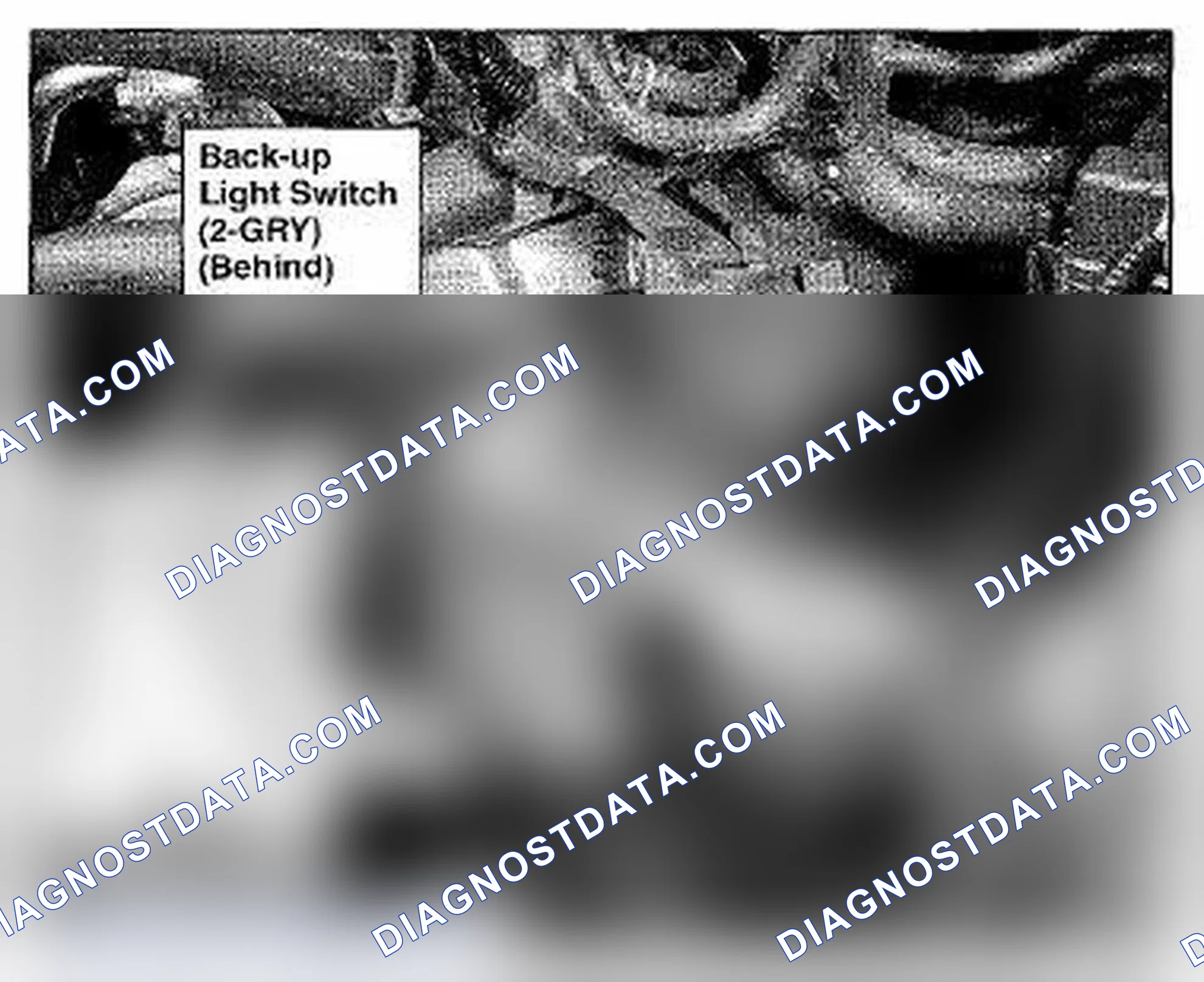 Scheme 1232: Transmission Housing (M/T) Component Location (Photo 223)