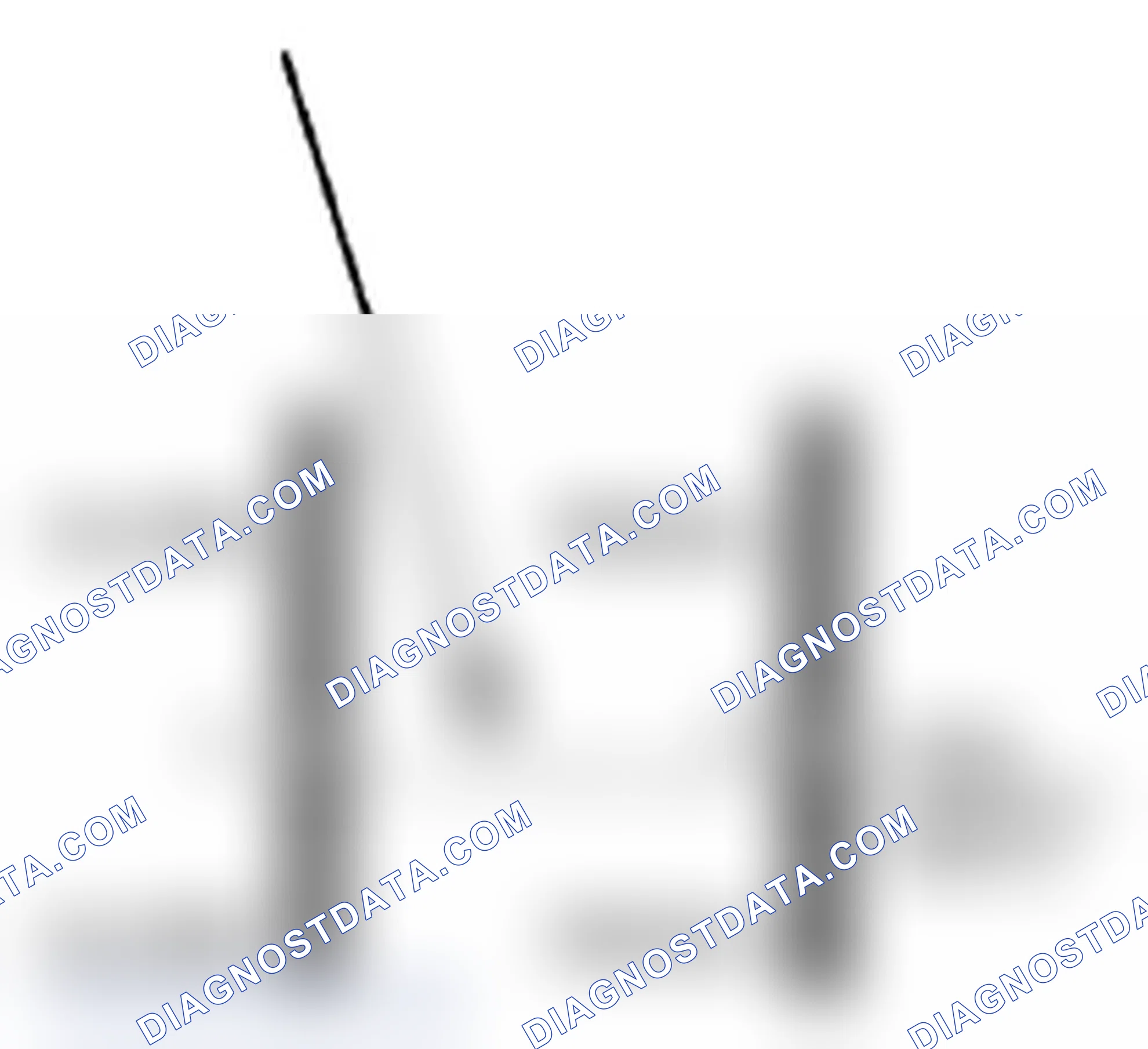 Scheme 1000: Broken Line Symbol (Terminals Are In Connector C134)