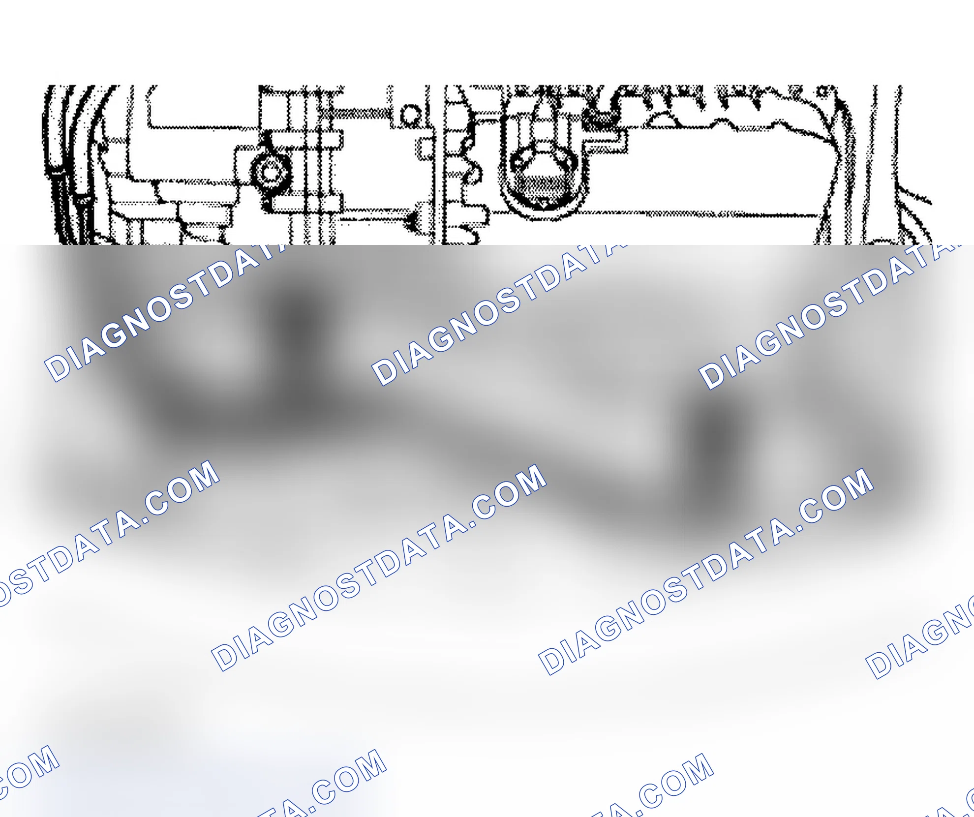 Scheme 94: Vehicles With Lines For Power Steering Attached To Cross Piece