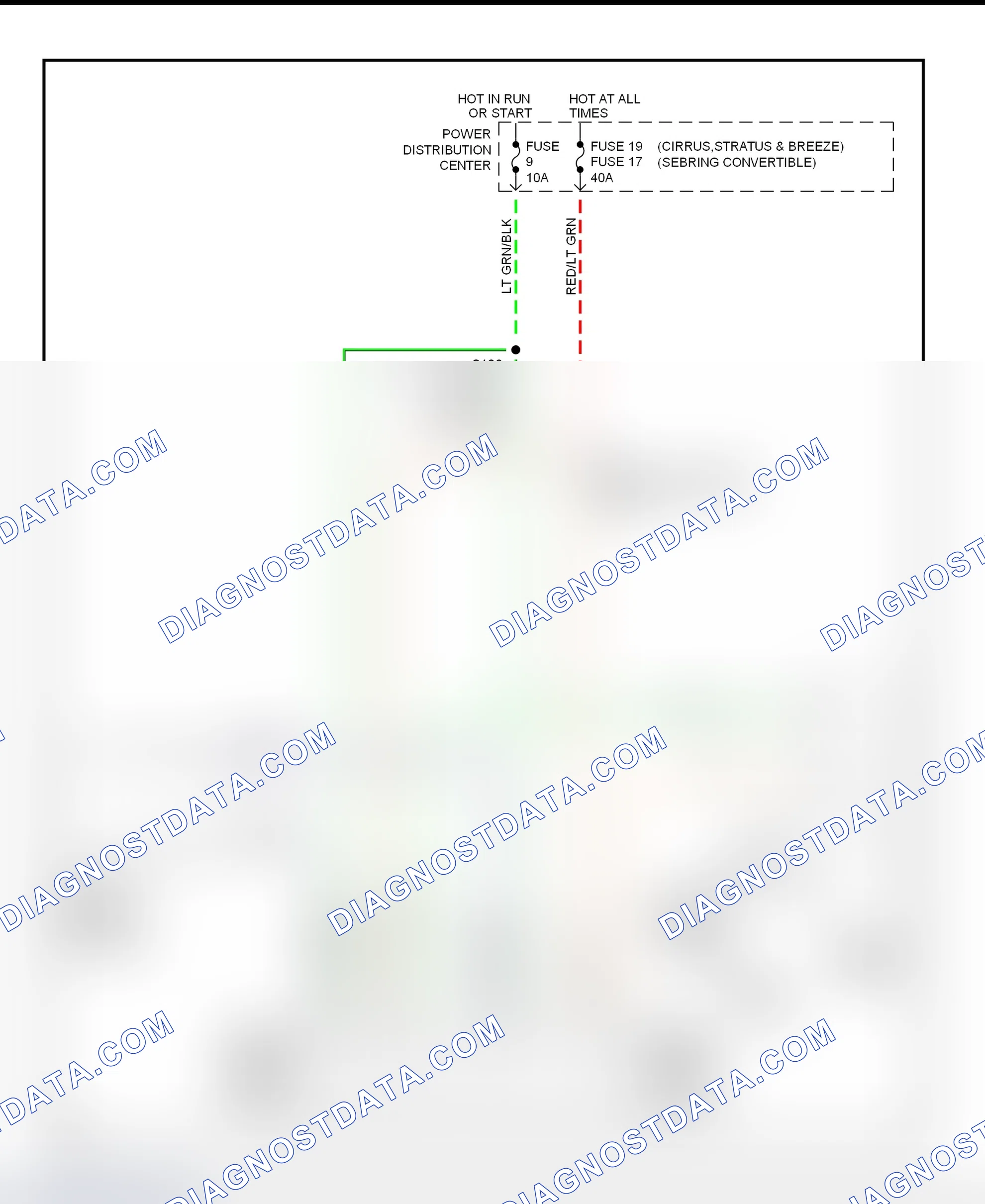 Scheme 3: Electric Cooling Fan Wiring Diagram
