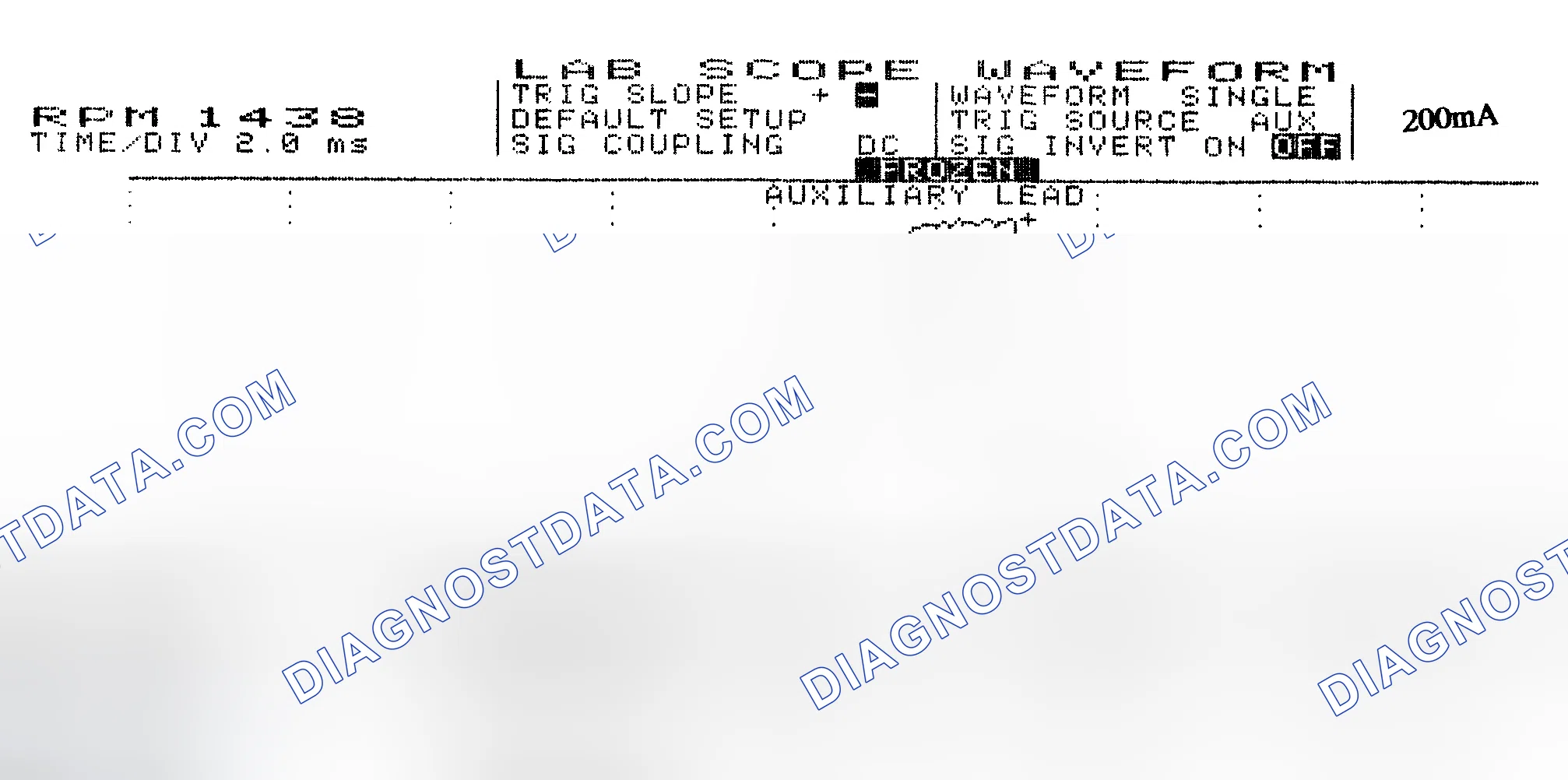 Scheme 15: Single Injector w/Normal Current Flow - Current Pattern