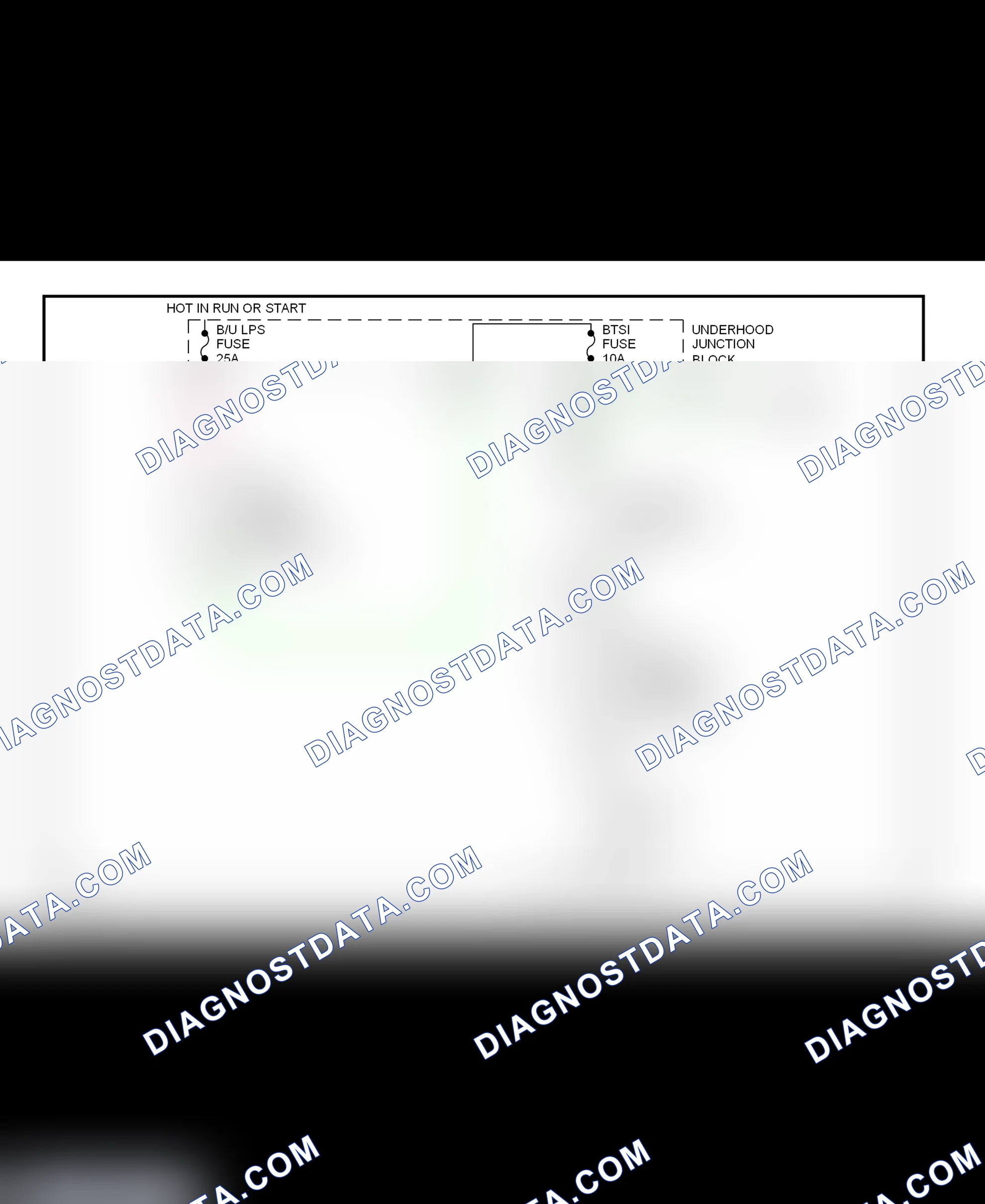 Fig. 5: Shift Interlock System Wiring Diagram ("C" & "K" Series - Sierra & Silverado)