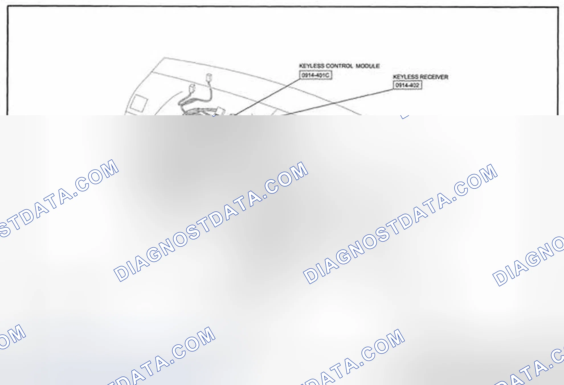 Scheme 227: Keyless Entry System (With Advanced Keyless Entry And Start System) Wiring Diagram - 0914-4b (2 Of 2)