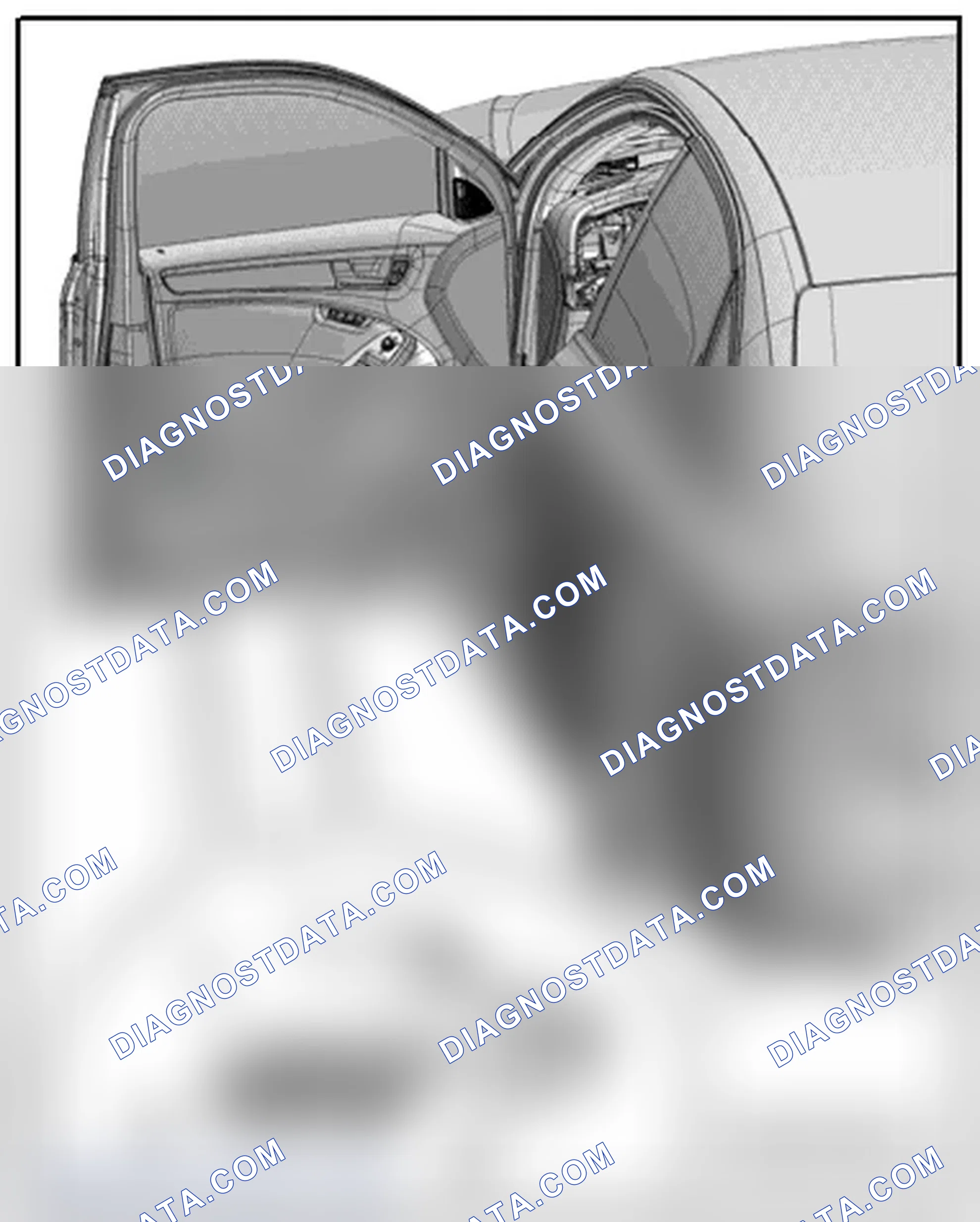 Scheme 231: FRONT ENTRY AND DOOR WARNING LAMP BULB