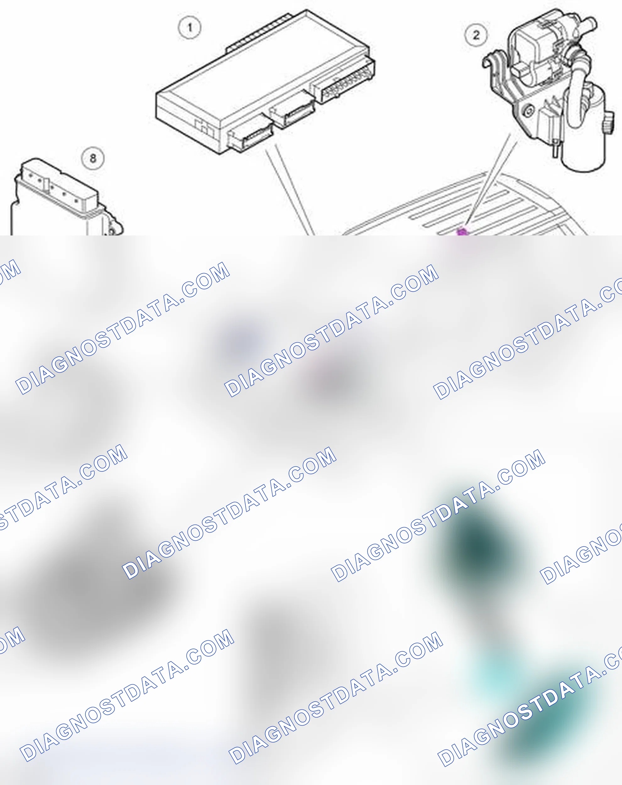 Scheme 1: COMPONENT LOCATION (SHEET 2 OF 2)