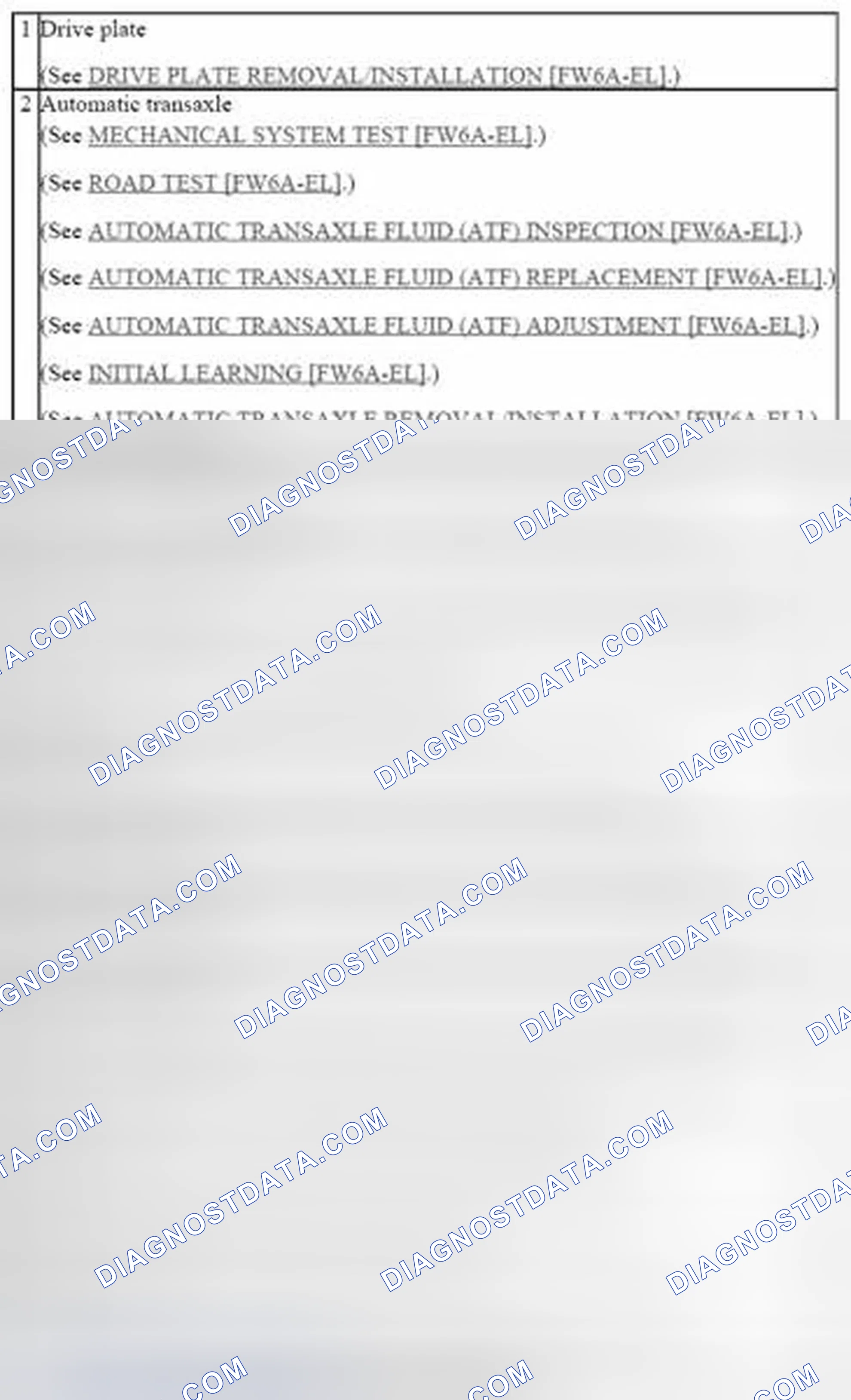 Scheme 349: Identifying Automatic Transaxle Components Location (2 Of 2)