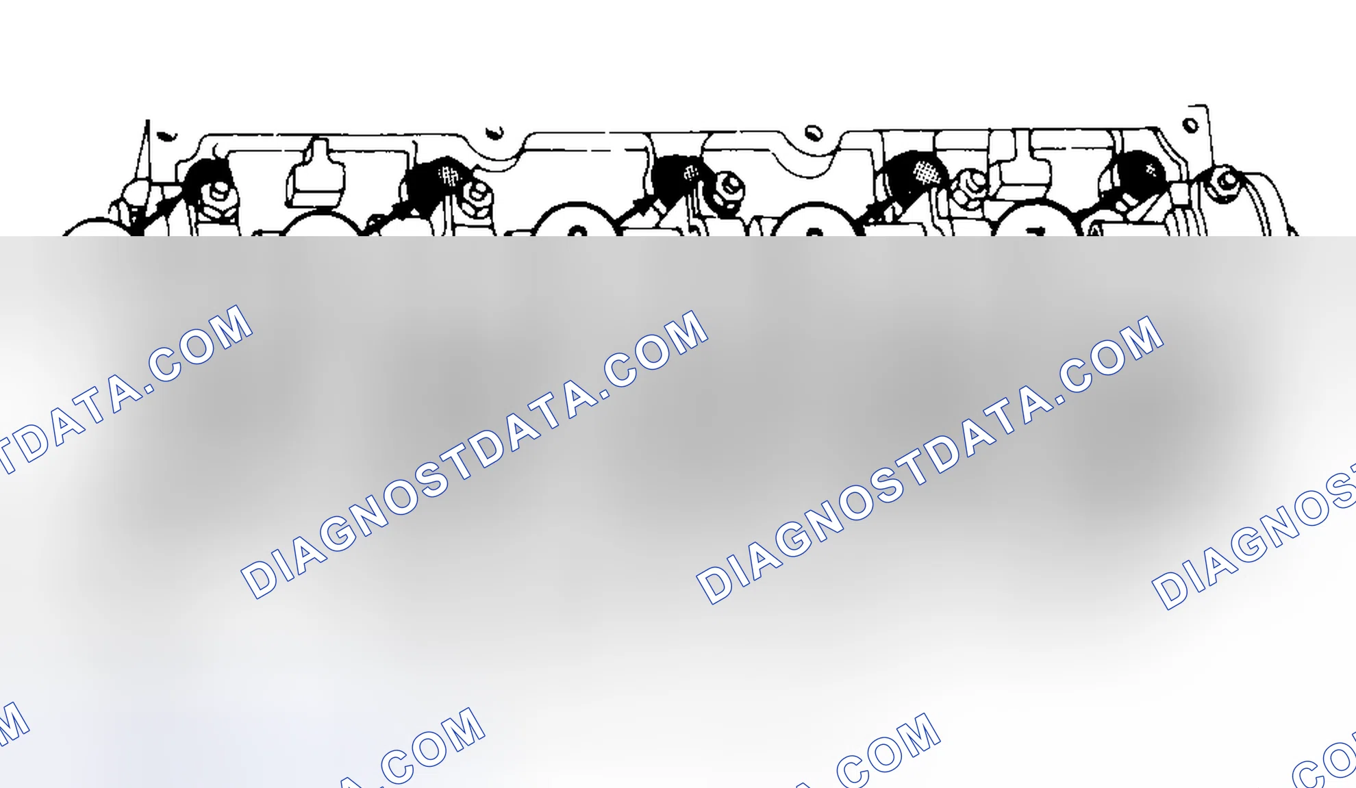 Scheme 7: Typical Cylinder Head Tightening or Loosening Sequence