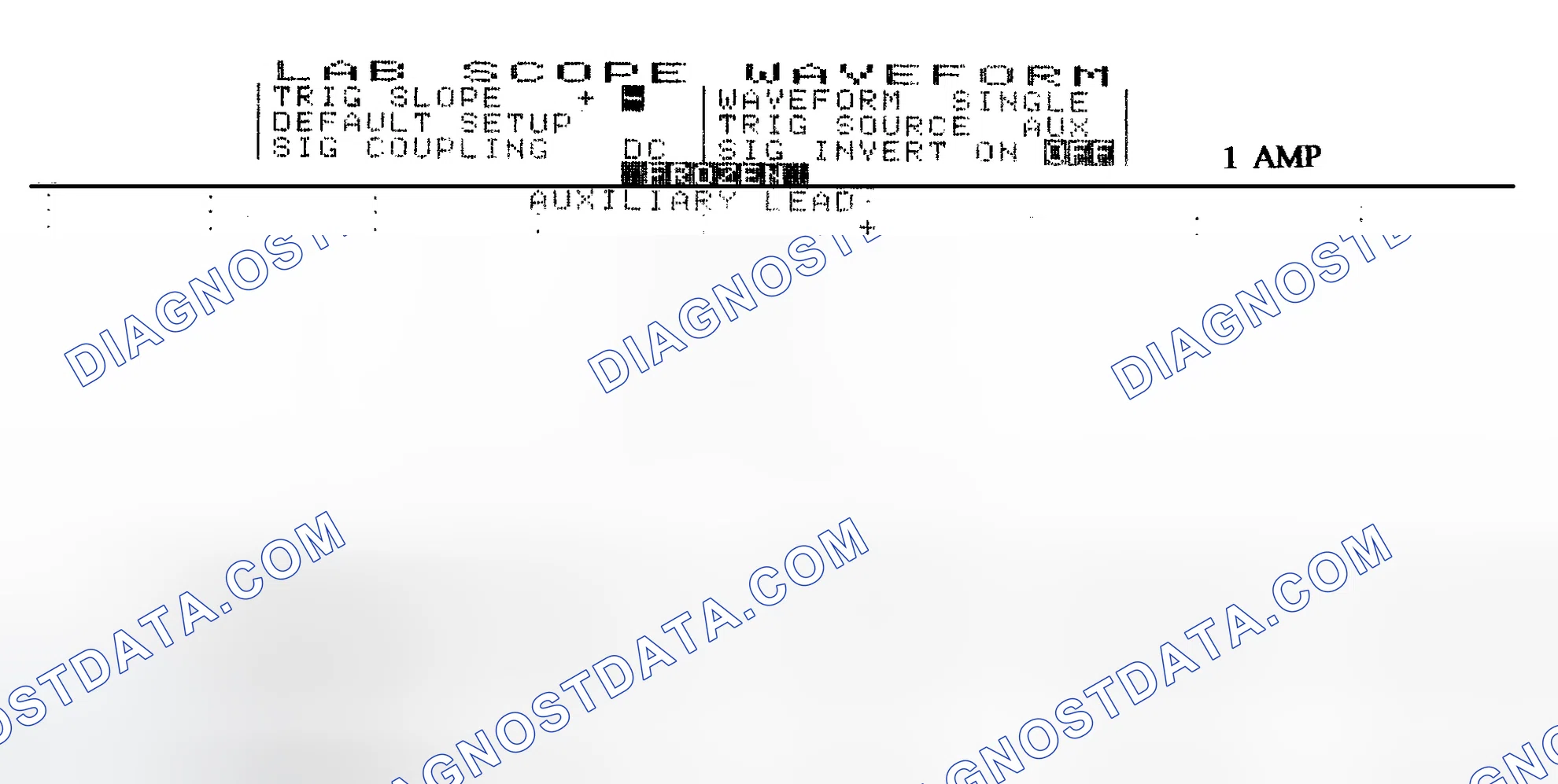 Scheme 20: Single Injector w/Normal Current Flow - Current Pattern