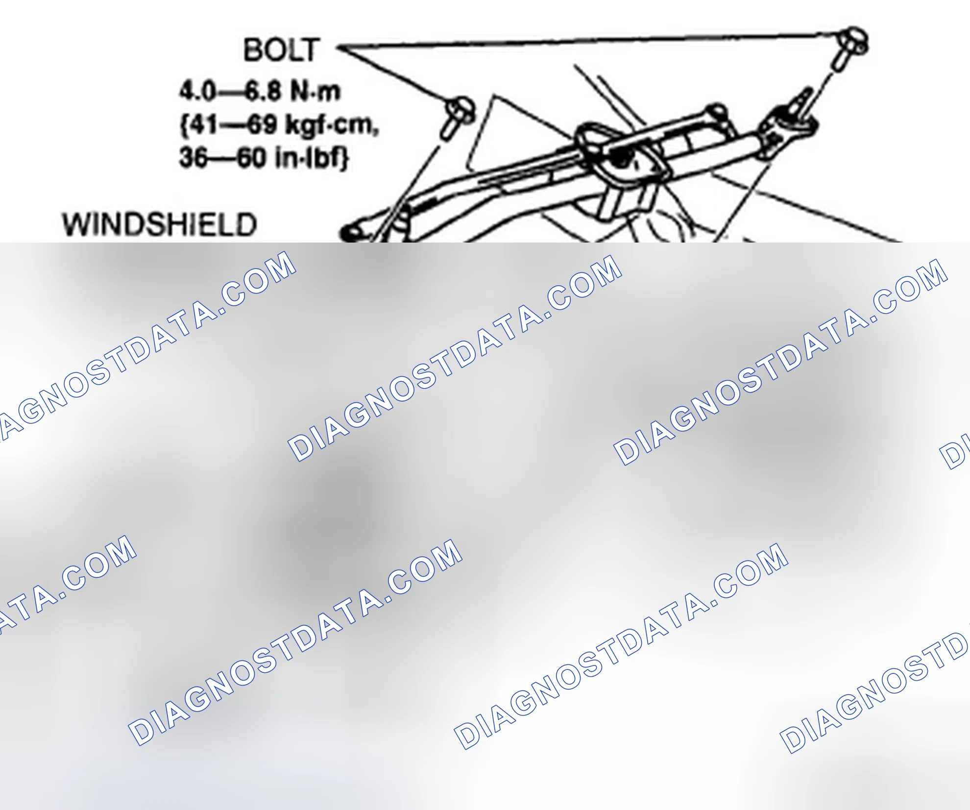 Scheme 5: WINDSHIELD WIPER MOTOR REMOVAL/INSTALLATION
