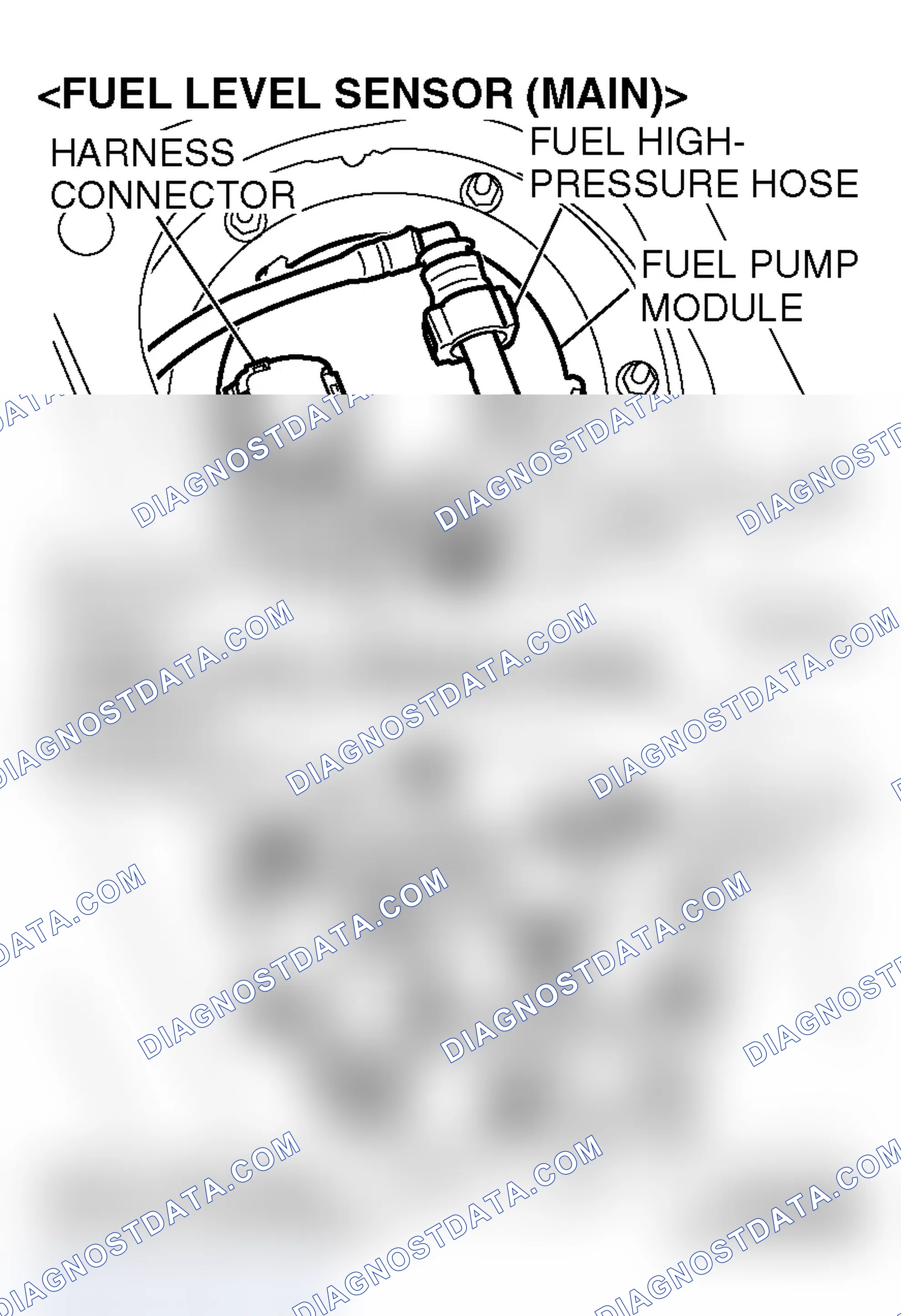 Scheme 48: FUEL LEVEL SENSOR REPLACEMENT