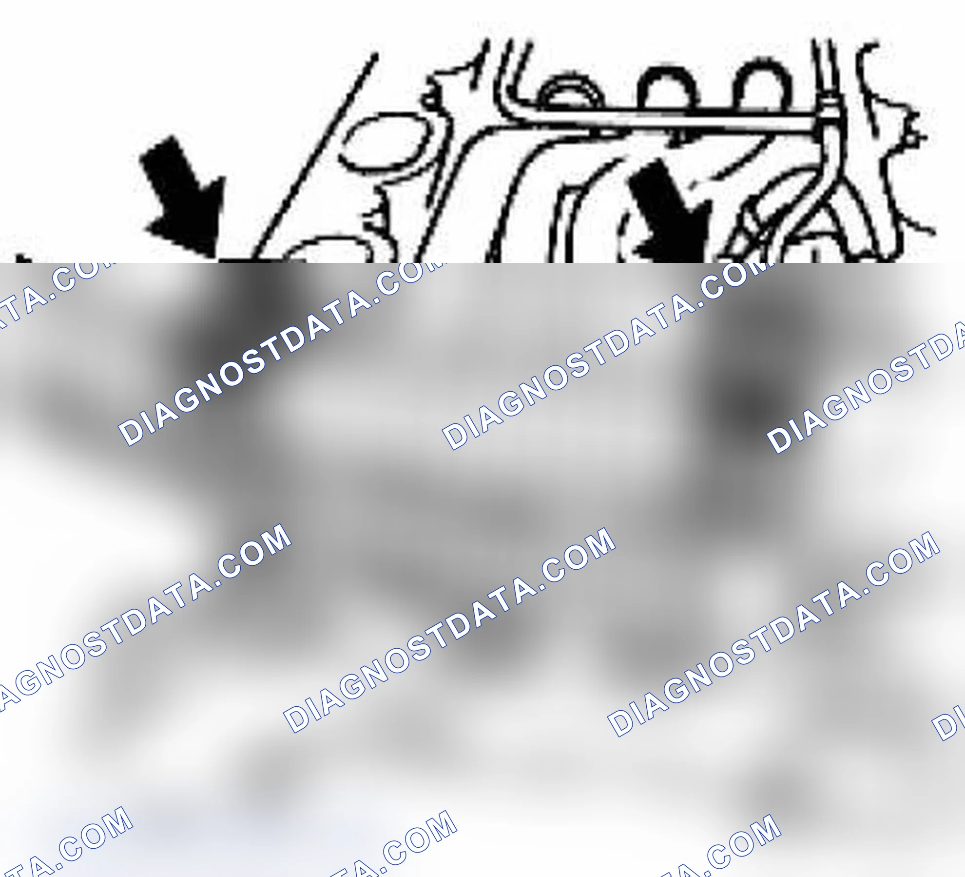 Scheme 97: Removing upper coolant pipes (heater pipes)