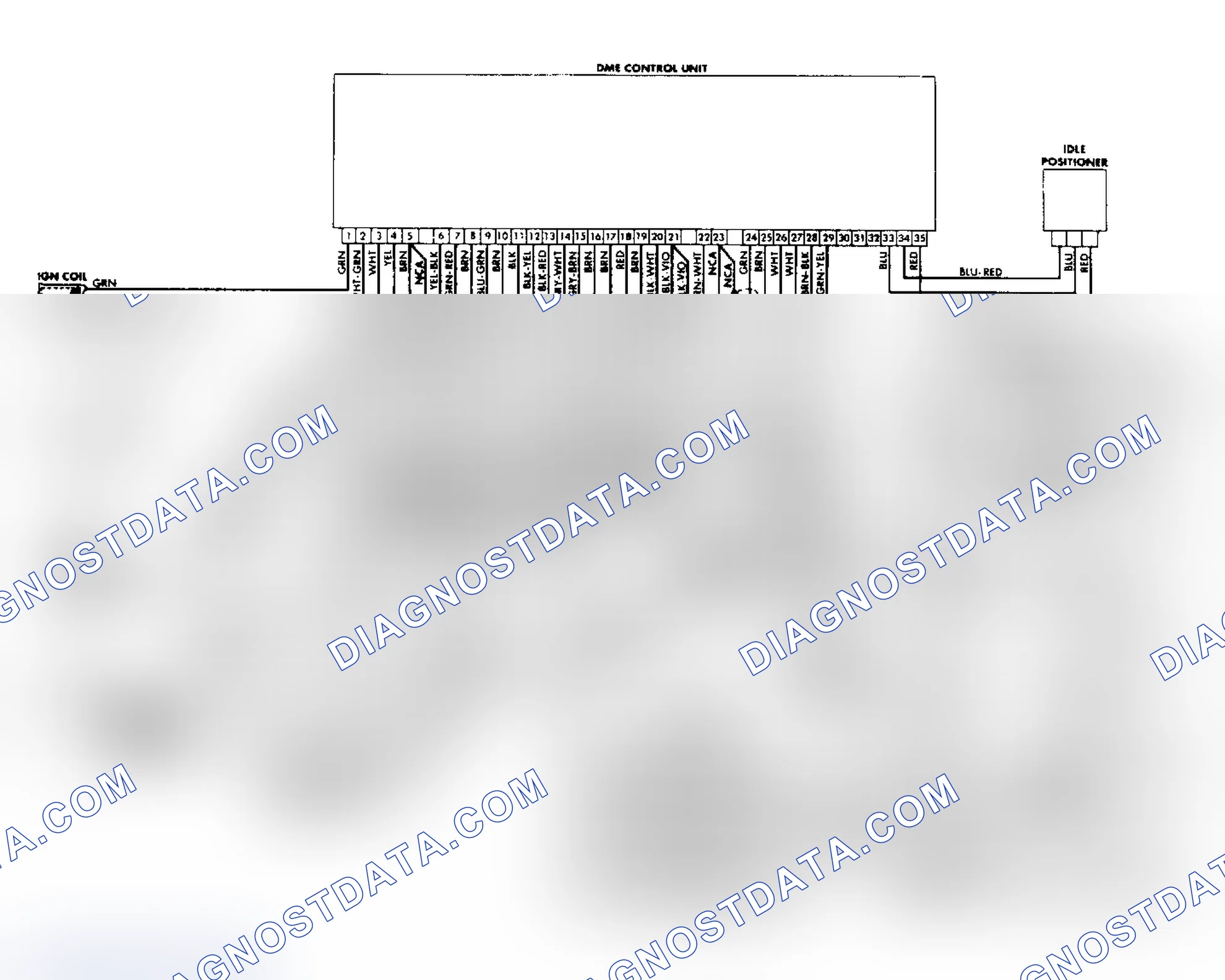 Scheme 10: Wiring Diagram for Porsche 911 Carrera DME System