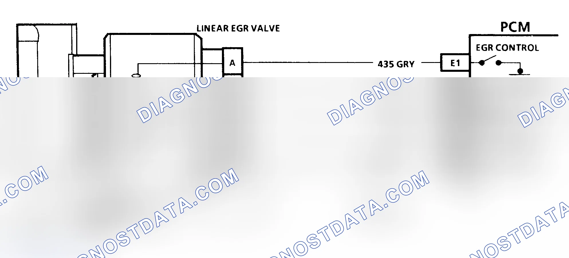 Scheme 108: Code 32 Schematic ("C" & "K" Series A/T) EGR Circuit Error With Linear EGR