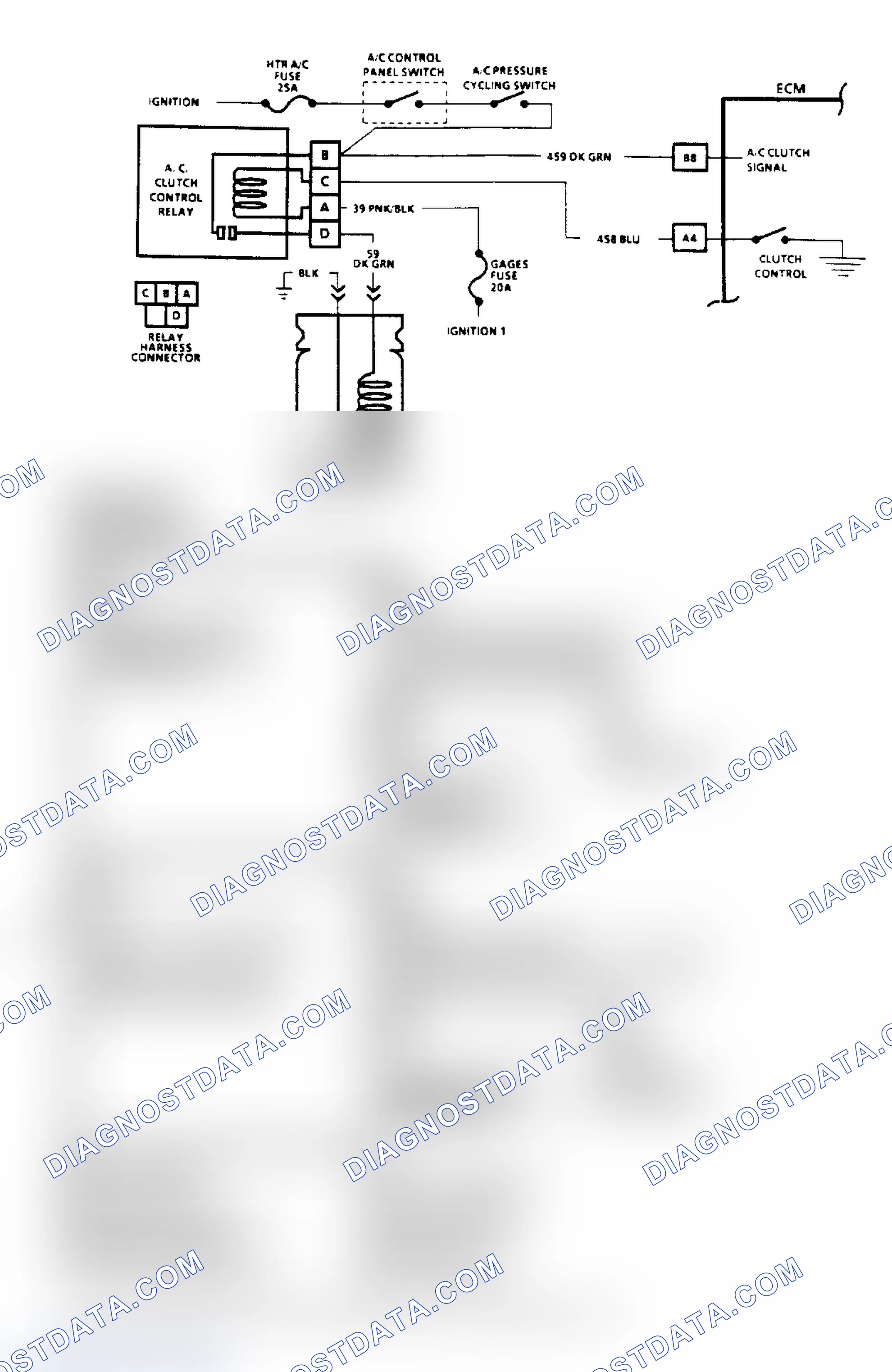 Scheme 120: A/C Clutch Control Diagnosis Flow Chart (2.5L) (3 Of 3)