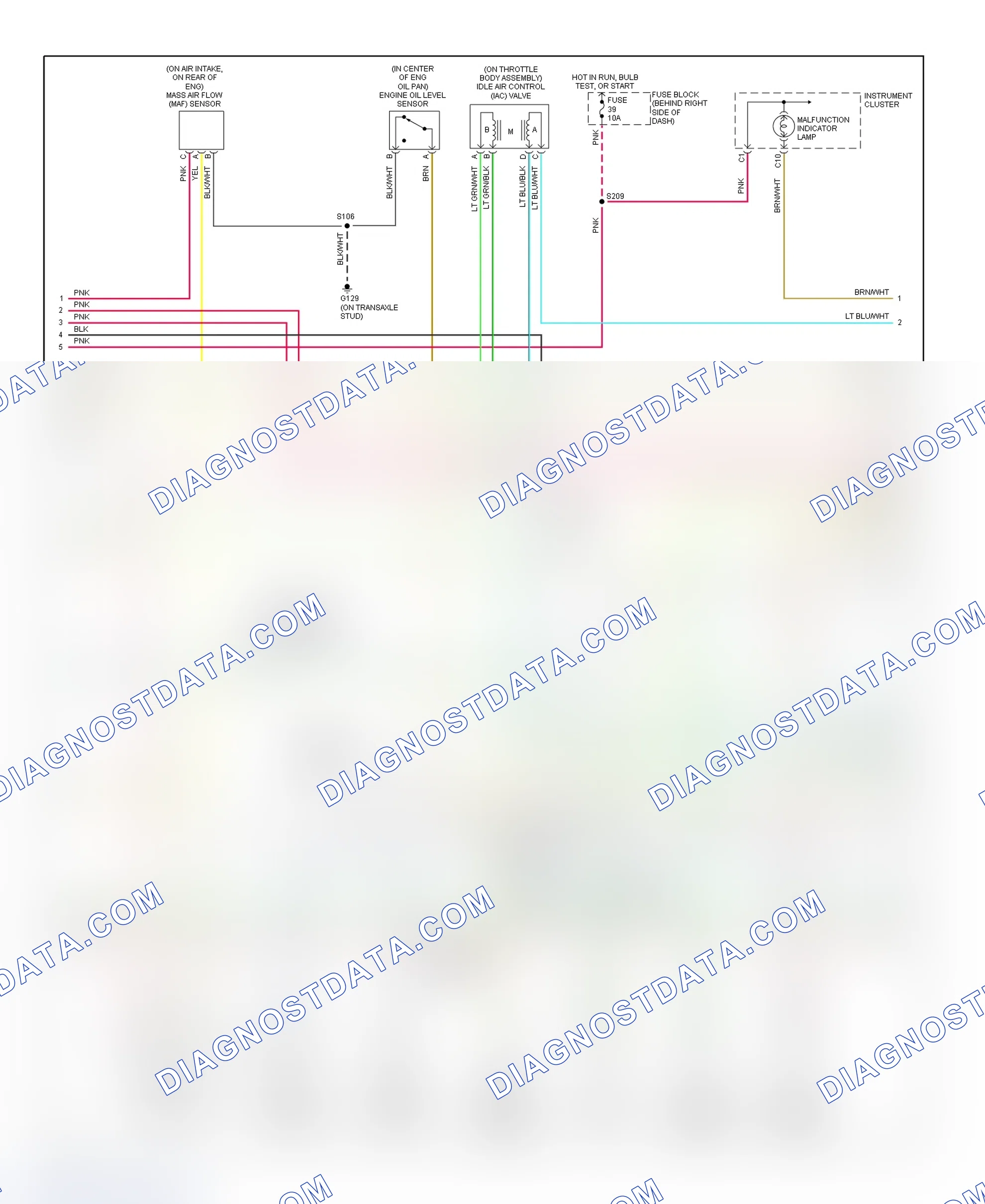 Scheme 132: PCM Wiring Diagram (Lumina & Monte Carlo - 3.1L - 3 Of 4)