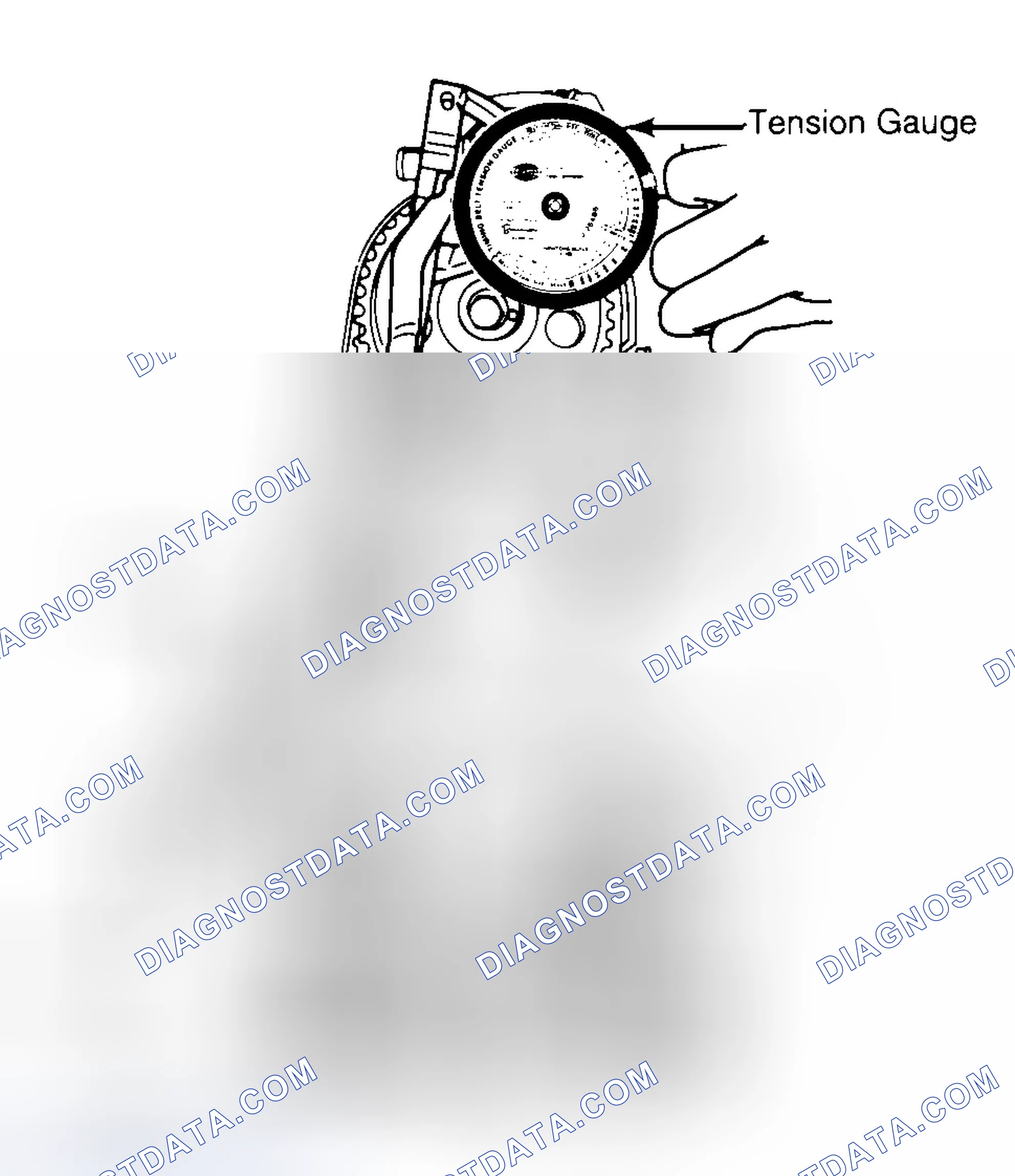 Scheme 3: Adjusting Typical Timing Belt Tension