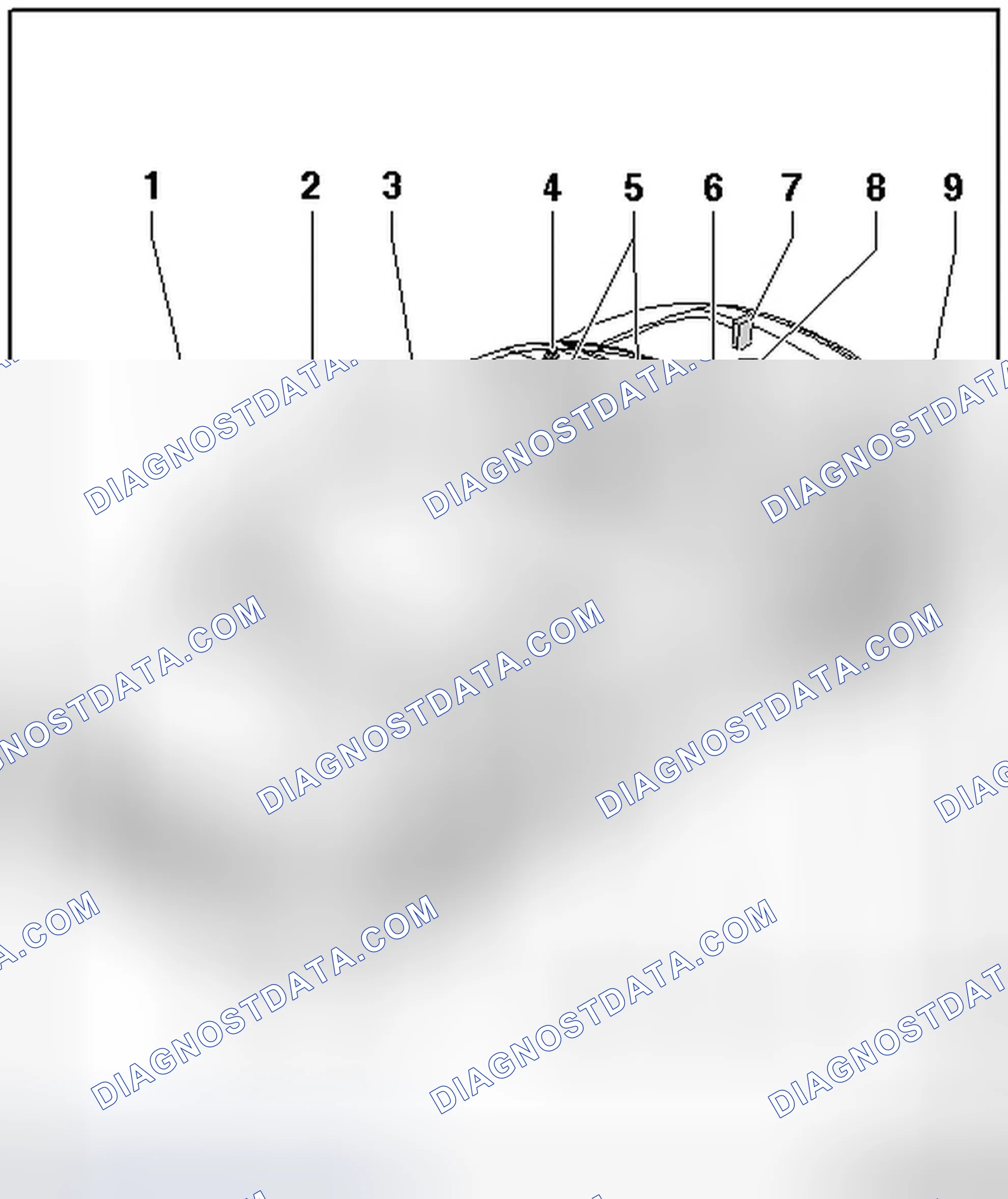 Scheme 164: COMPONENT LOCATIONS, GENERAL OVERVIEW