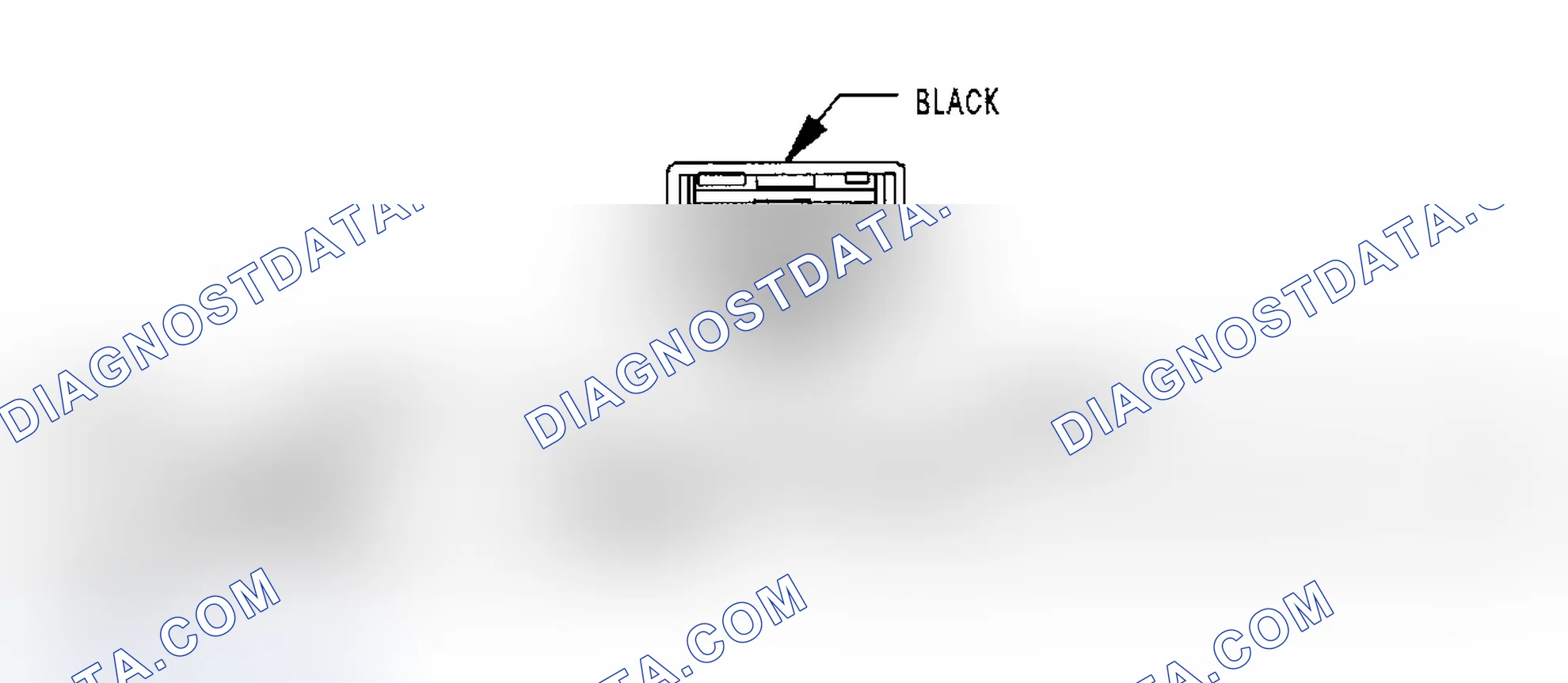 Scheme 749: A/C COMPRESSOR CLUTCH CONNECTOR END VIEW