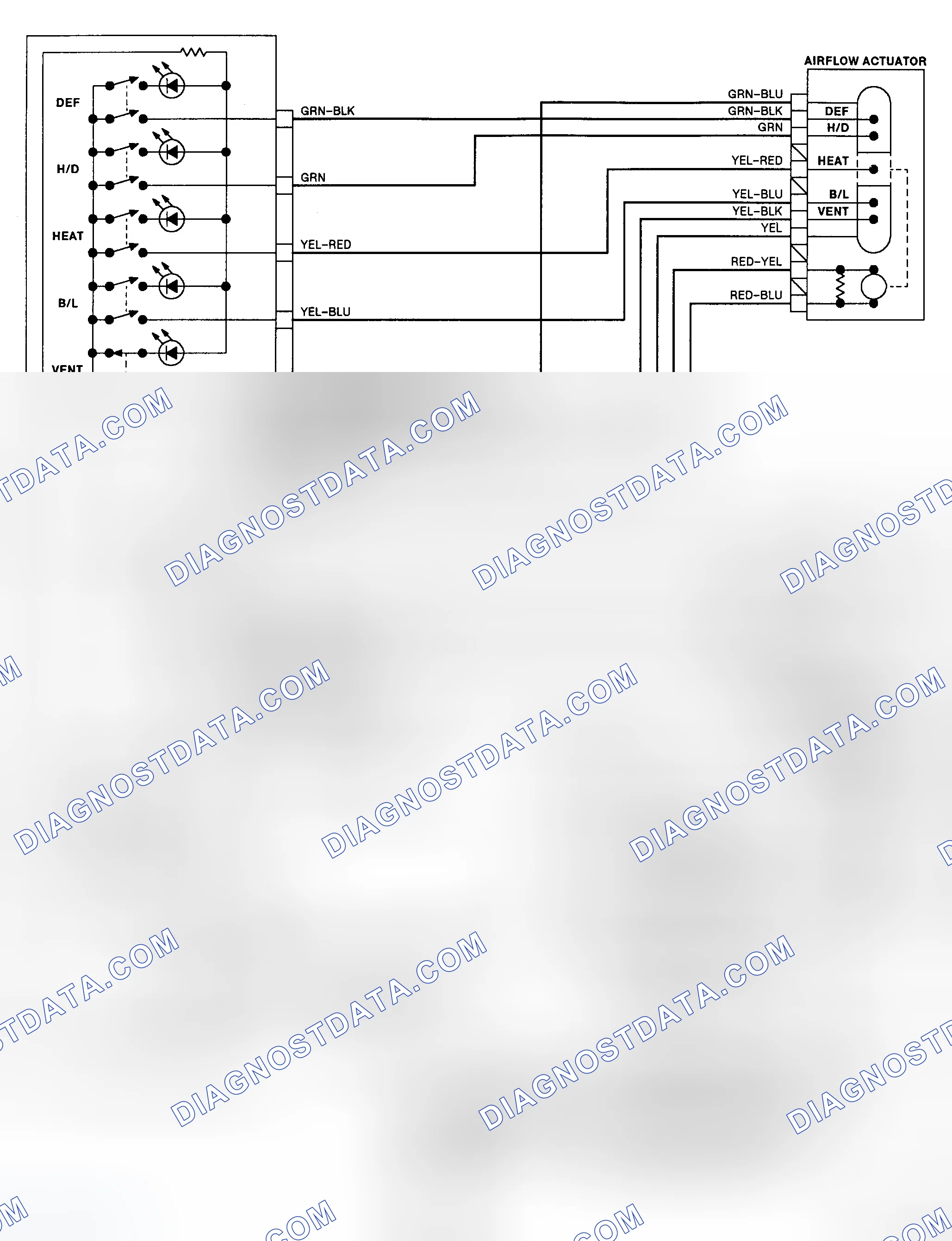 Fig. 12: Heater System Wiring Diagram