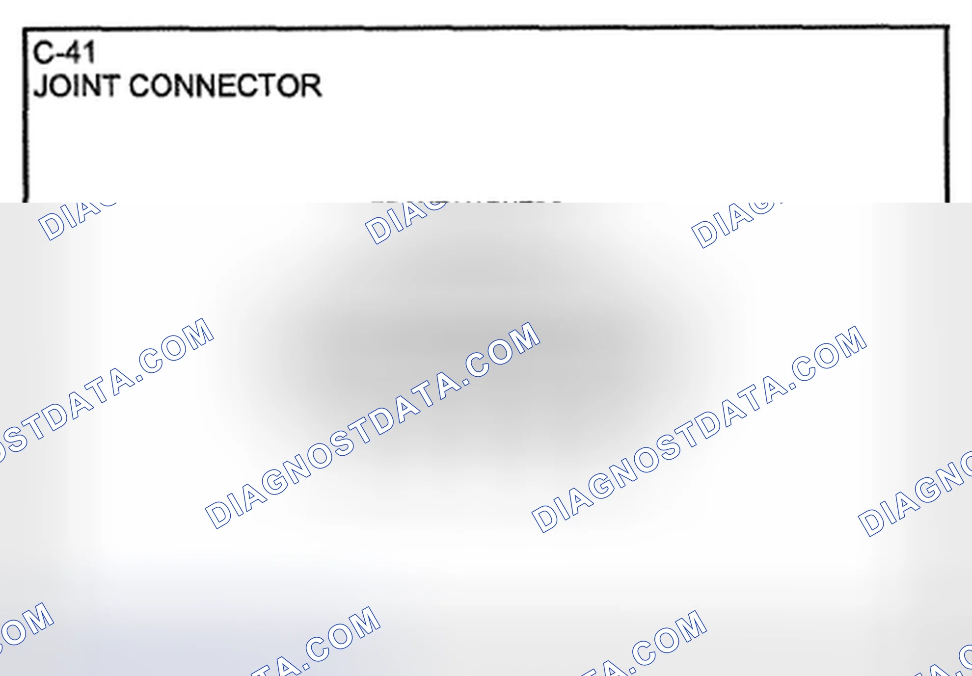 Scheme 67: Identifying Joint Connector Terminals (C-41)