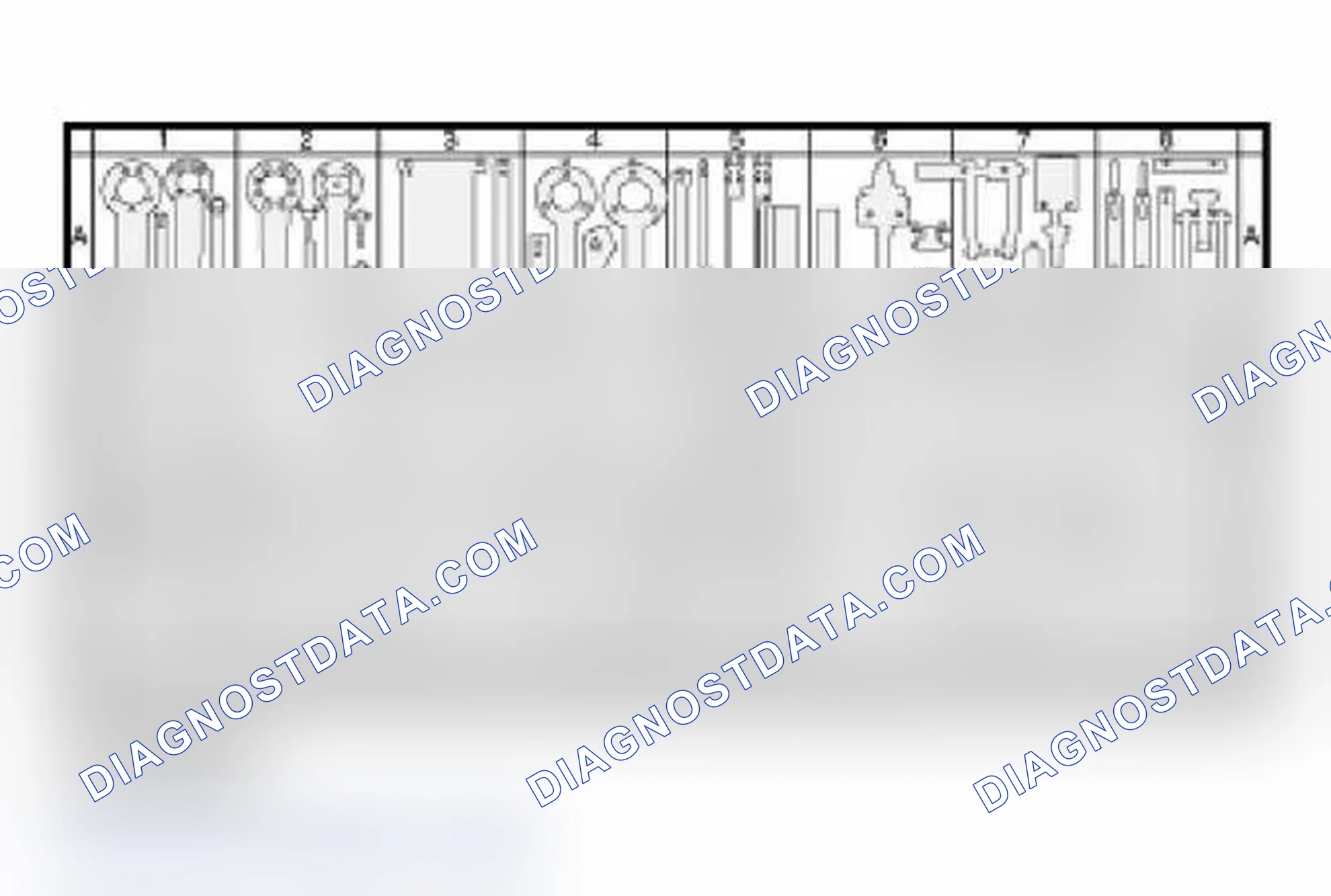 Scheme 21: 00 0 010 Special tool board I complete.