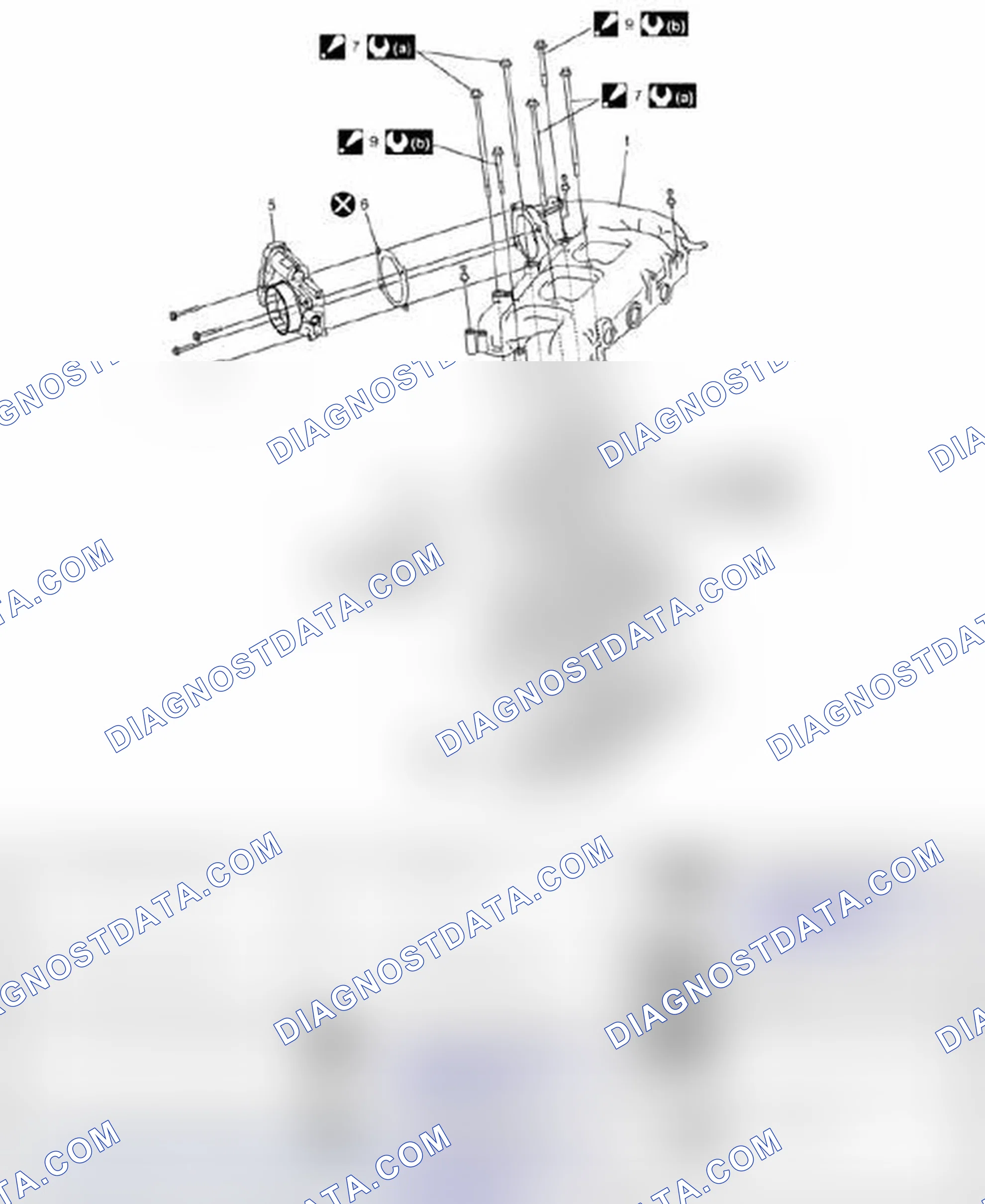 Scheme 241: Intake Manifold and Throttle Body Components