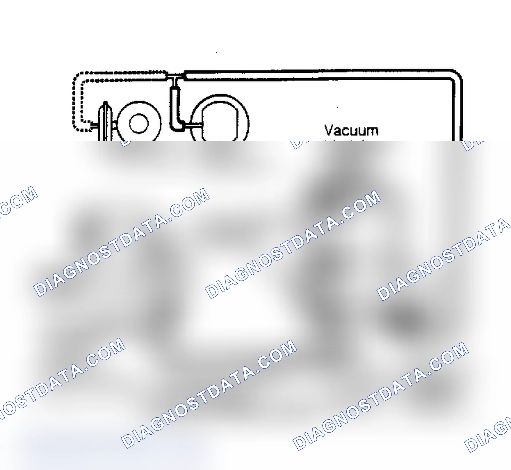 Scheme 73: EGR System Vacuum Diagram (V6 Diesel)