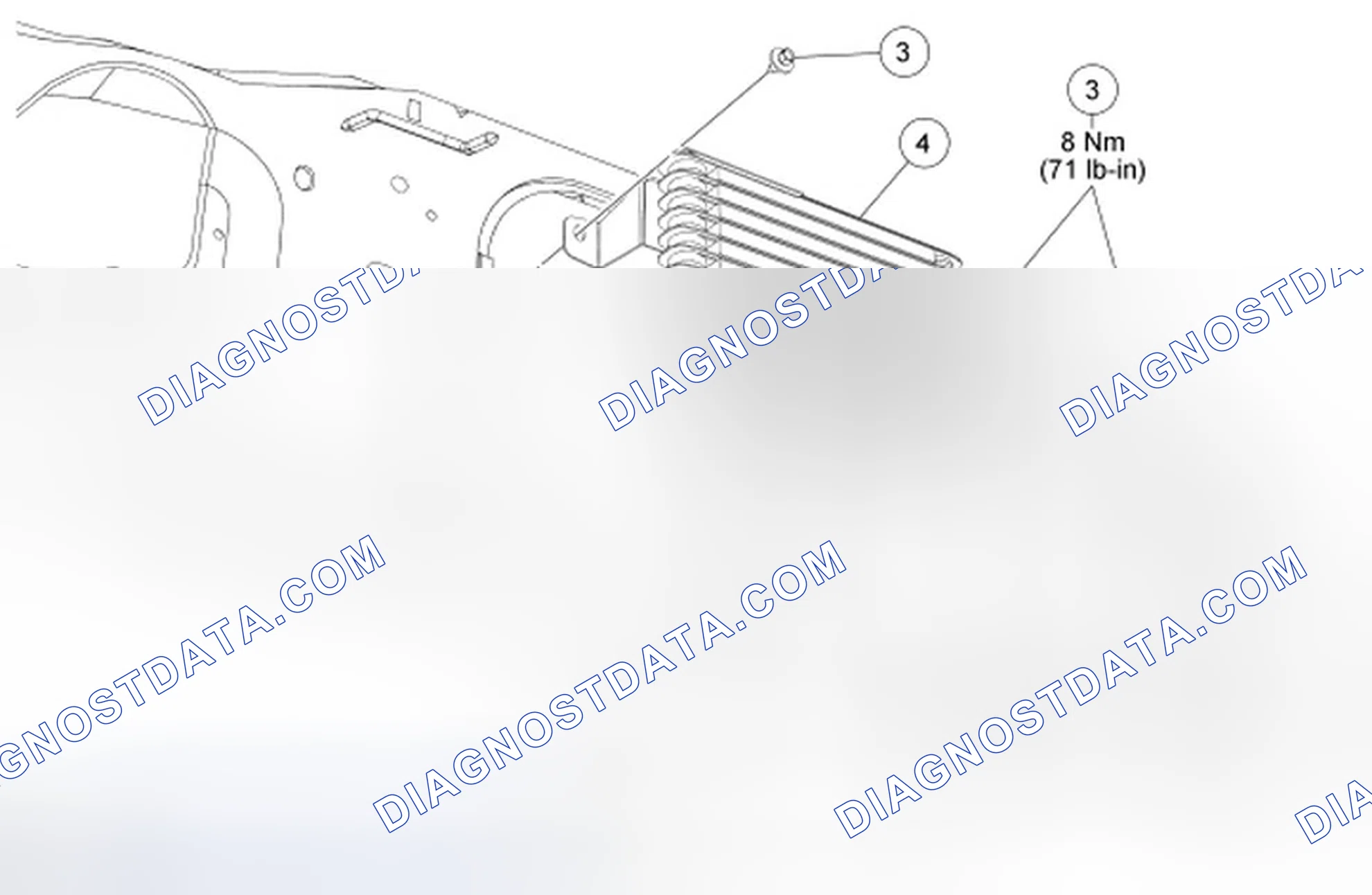 Scheme 33: Auxiliary Transmission Fluid Cooler - 3.0L, 4.0L