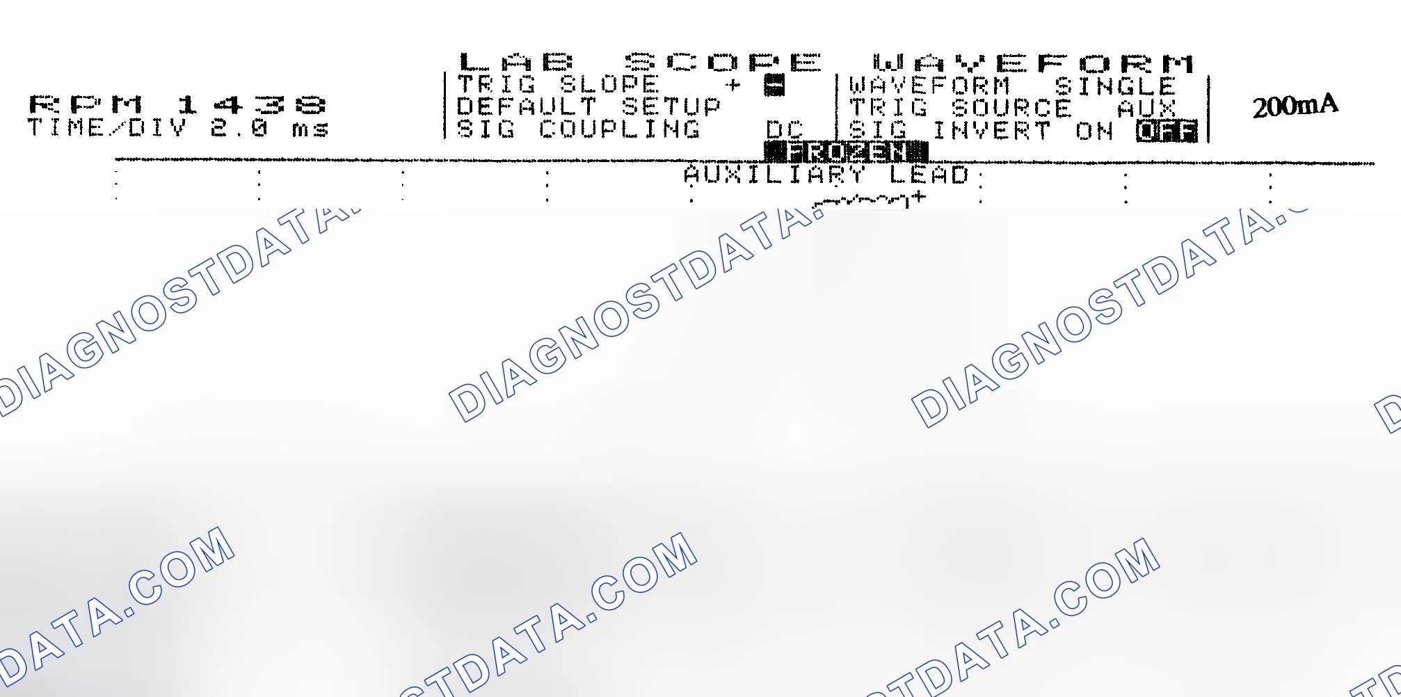 Scheme 15: Single Injector w/Normal Current Flow - Current Pattern