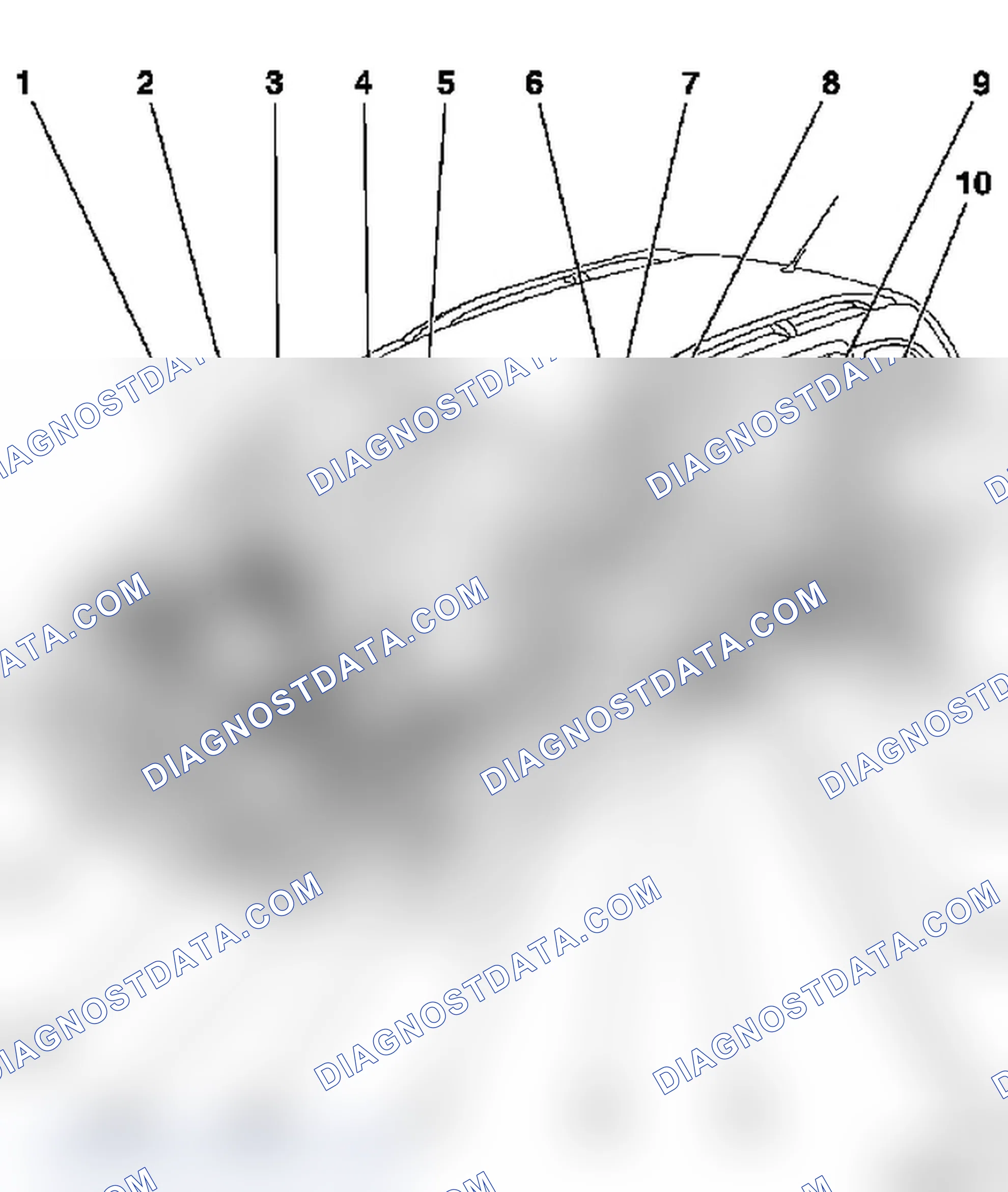 Zafira Cng, Component Overview