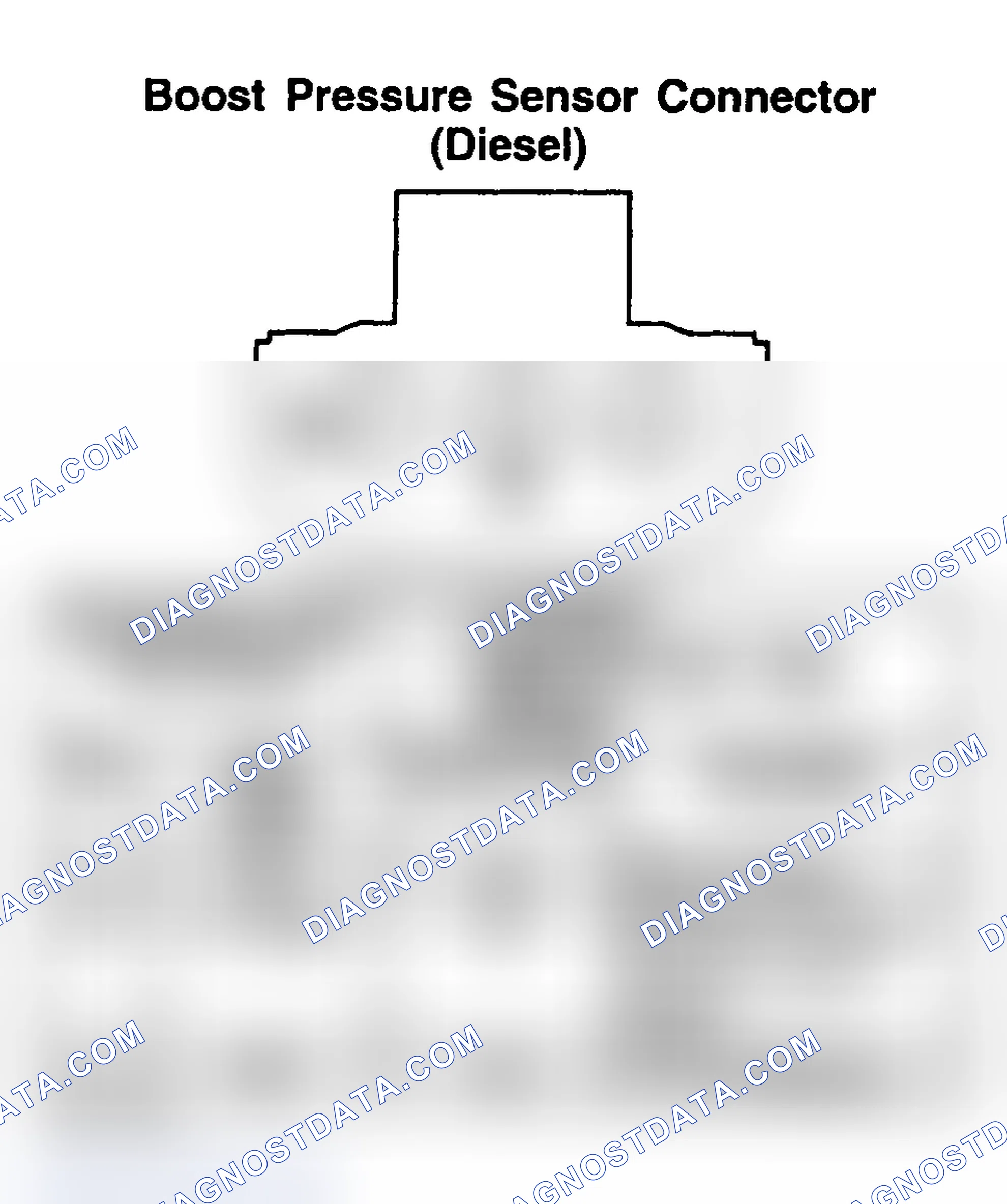 Scheme 127: BOOST PRESSURE SENSOR (DIESEL)