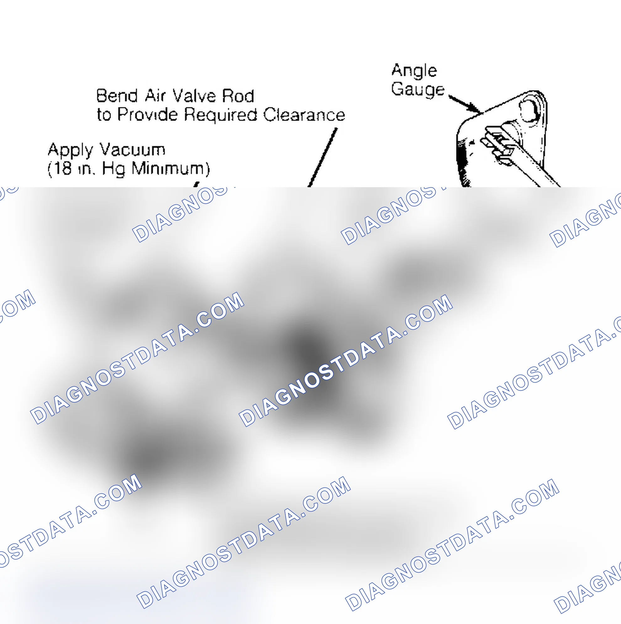 Scheme 14: Secondary (Rear) Vacuum Break Adjustment Turn screw or bend vacuum break rod to adjust.
