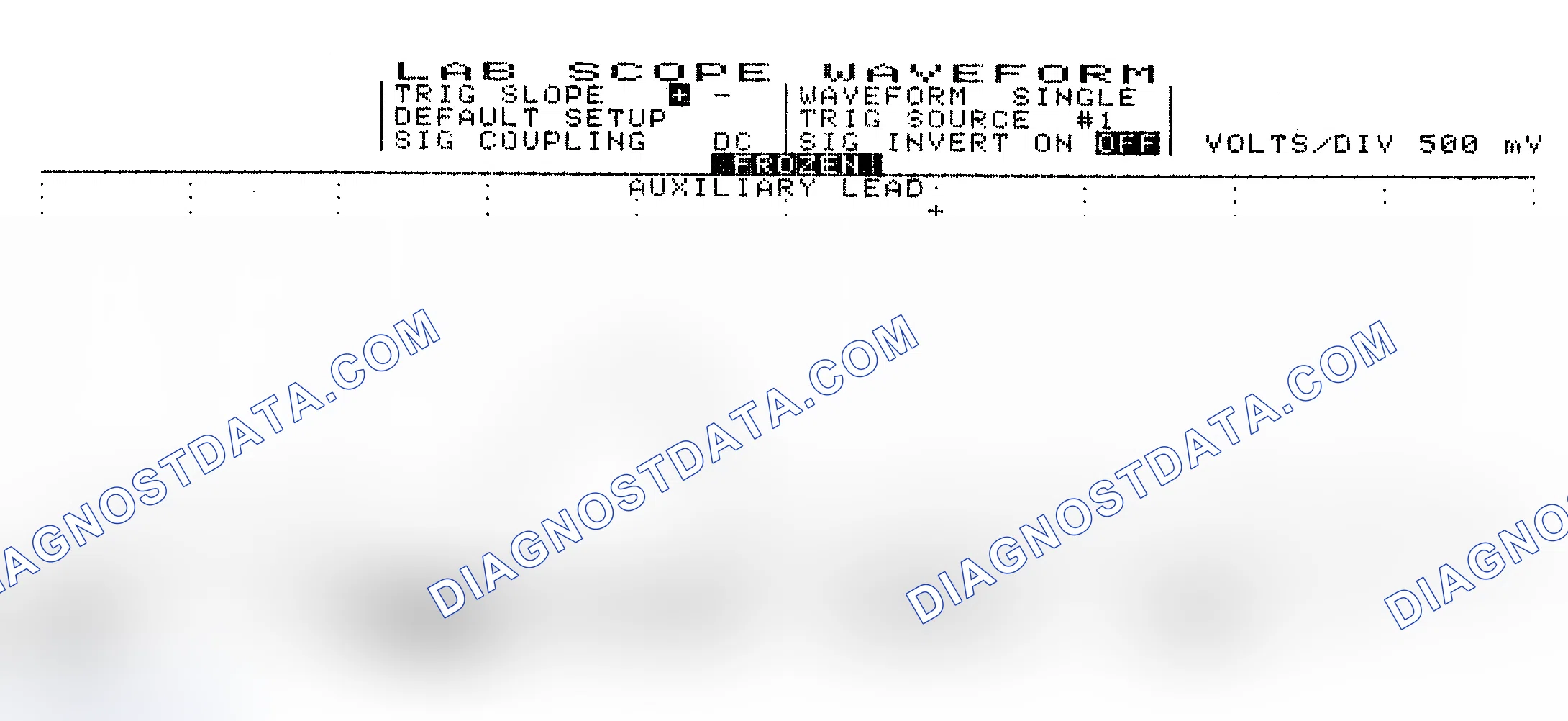 Scheme 10: Single Injector w/Excessive Current Flow - Current Pattern