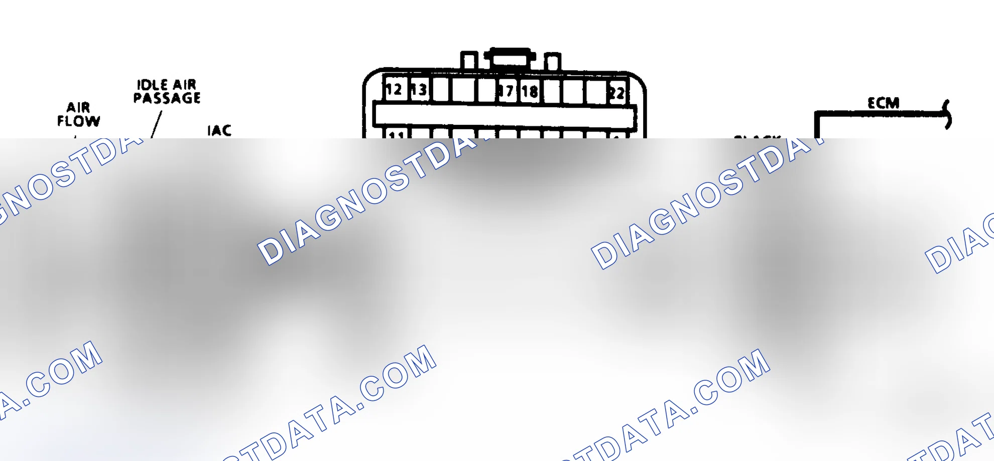 Scheme 113: Code 35, Idle Air Control (IAC), Schematic