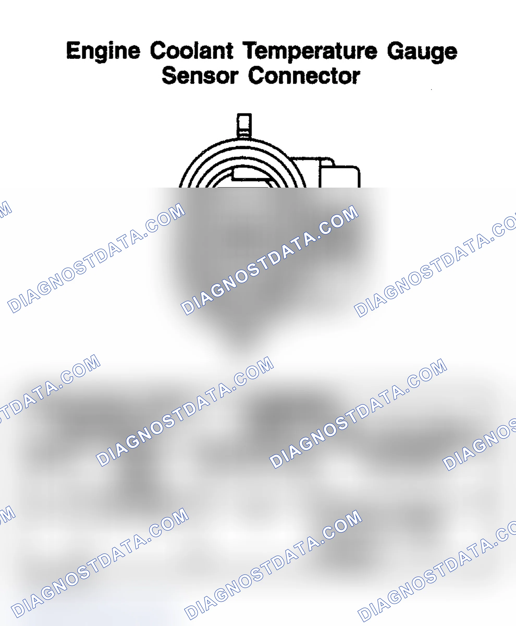 Scheme 146: ENGINE COOLANT TEMPERATURE GAUGE SENSOR
