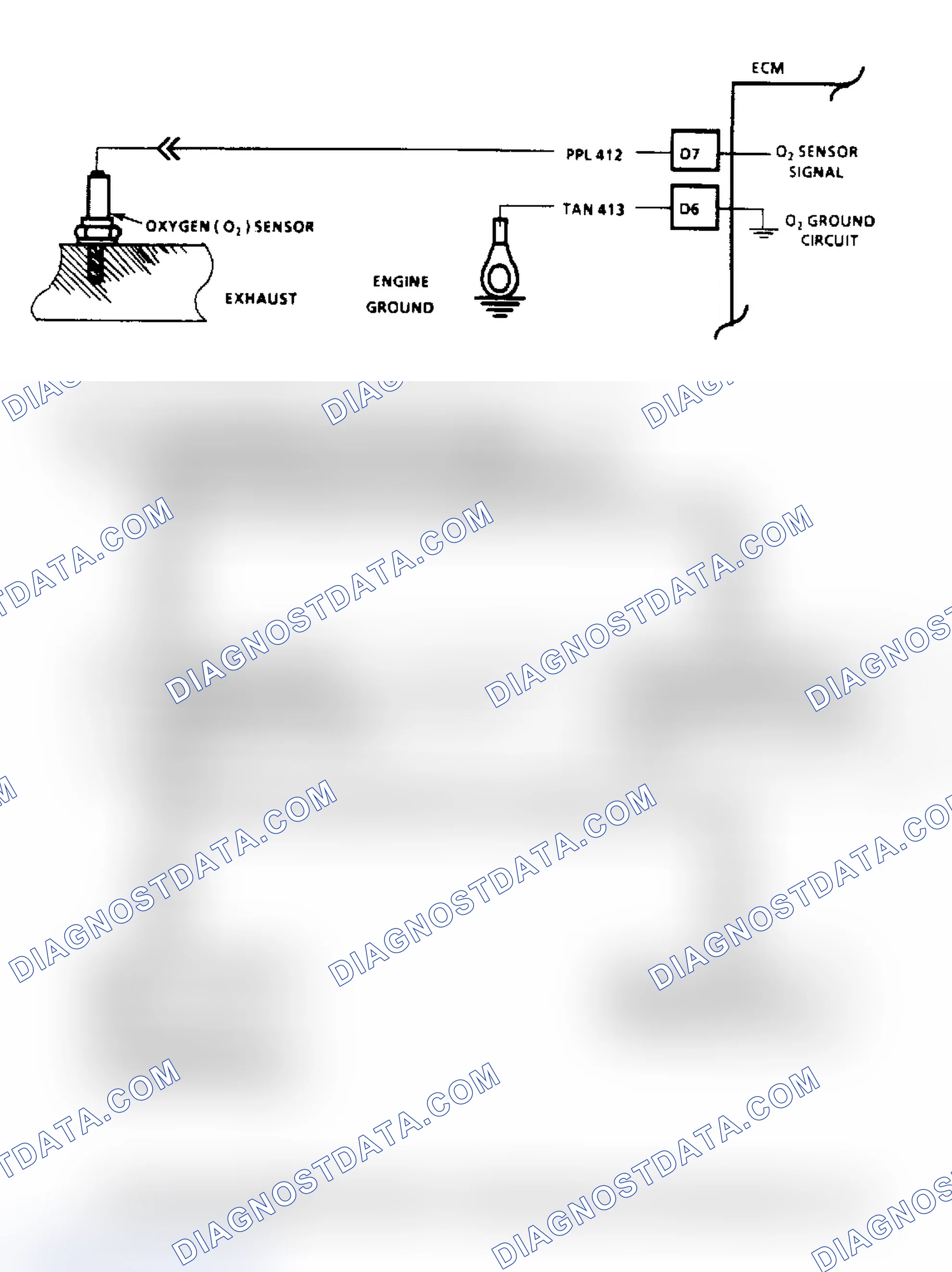Scheme 98: Code 44, Lean Exhaust Indication Flow Chart & Schematic