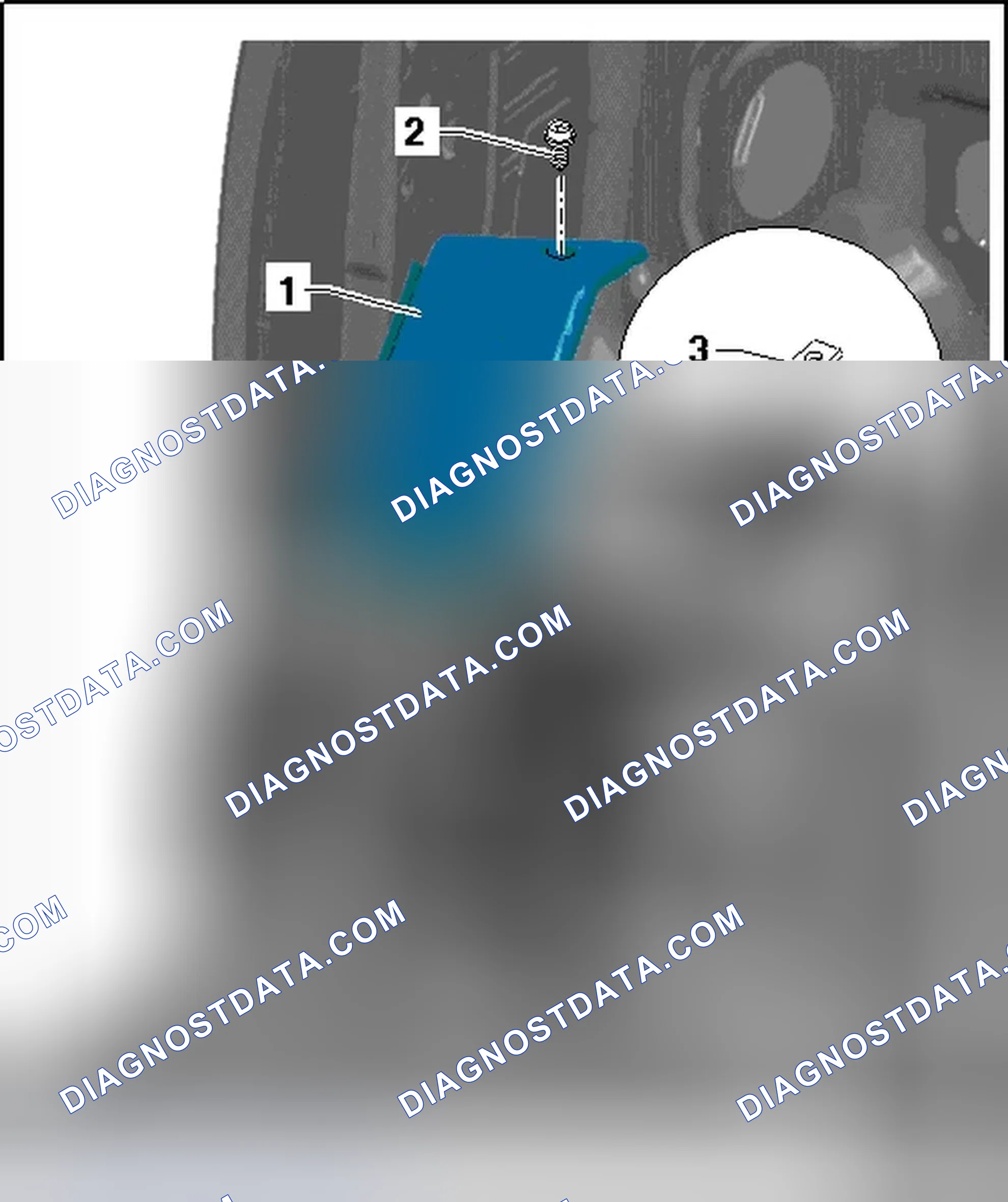 Scheme 2: FOOTREST COVER AND BRACKET OVERVIEW