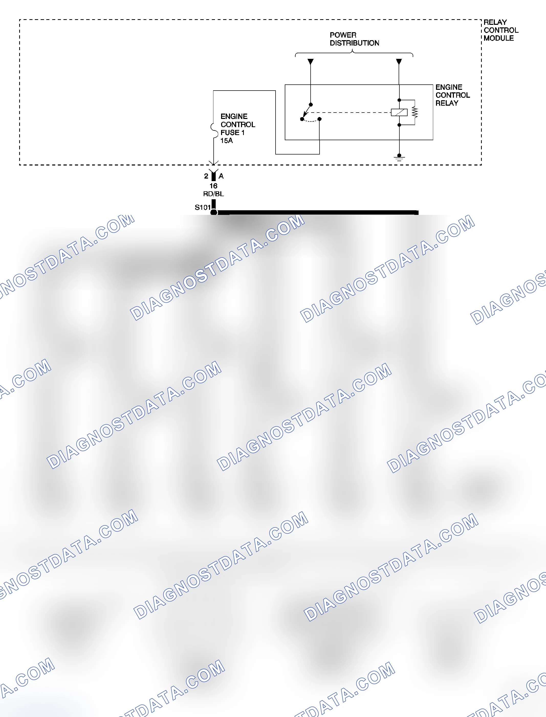 Scheme 131: P0200-FUEL INJECTOR CIRCUIT