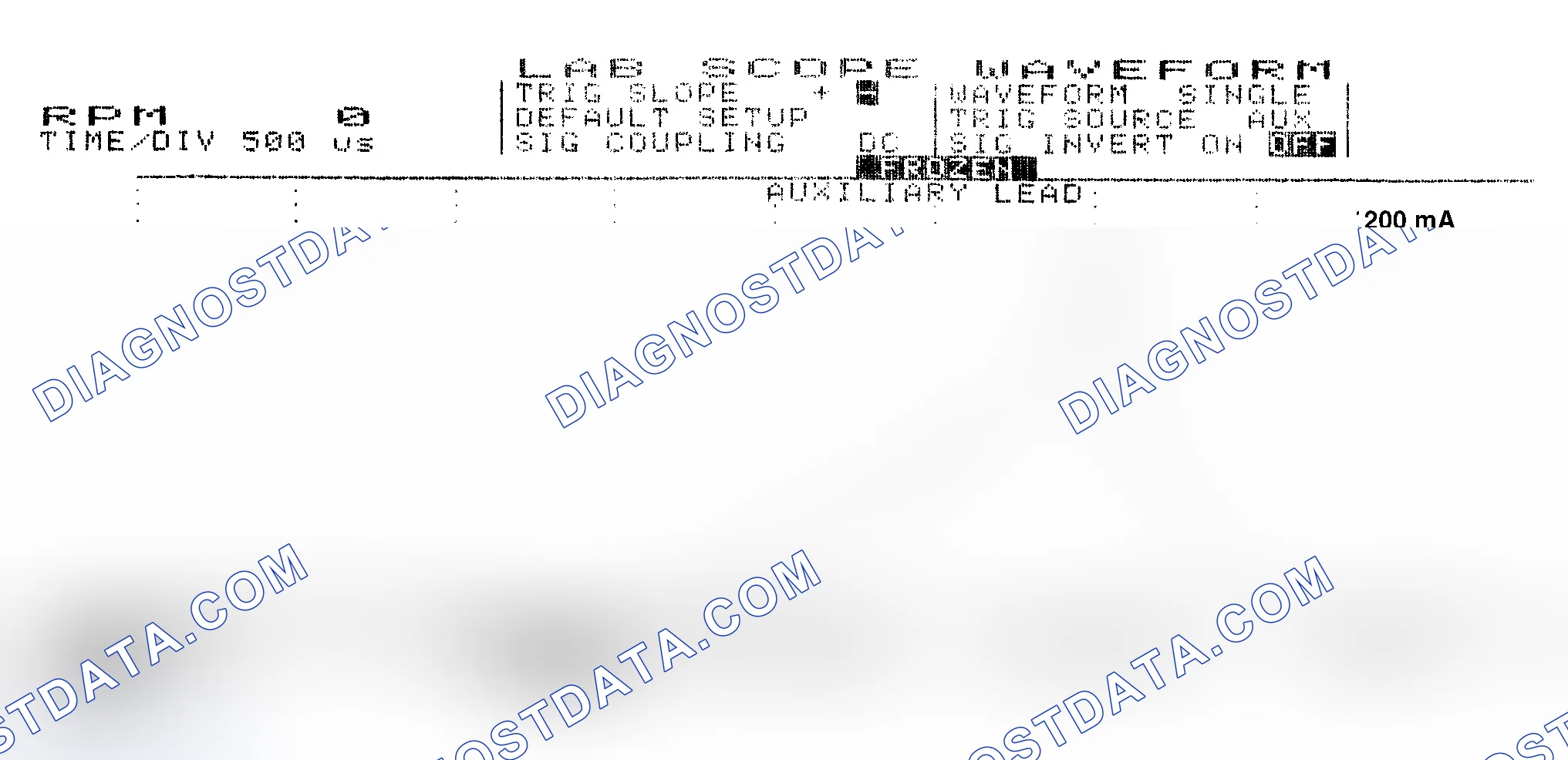 Scheme 17: Single Injector w/Normal Current Flow - Current Pattern