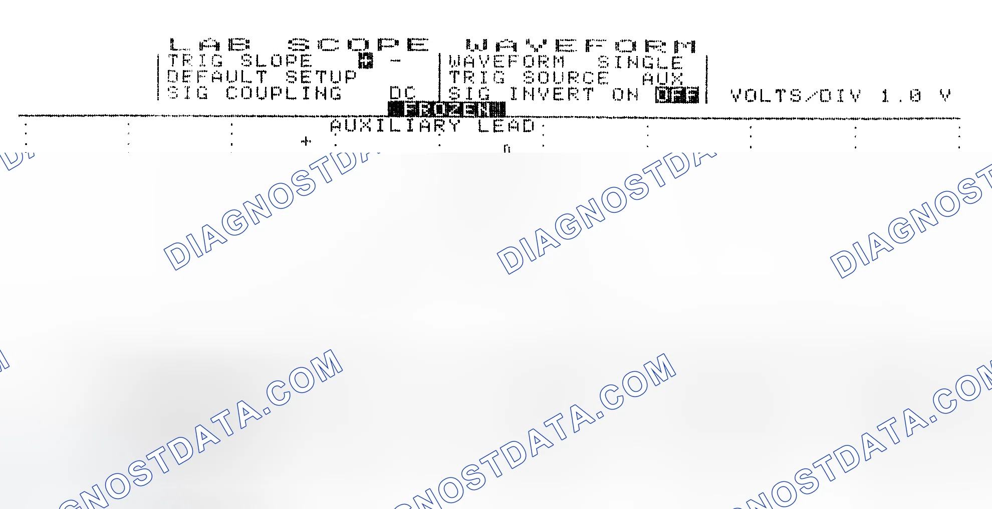 Scheme 19: Single Injector w/Excessive Current Flow - Current Pattern