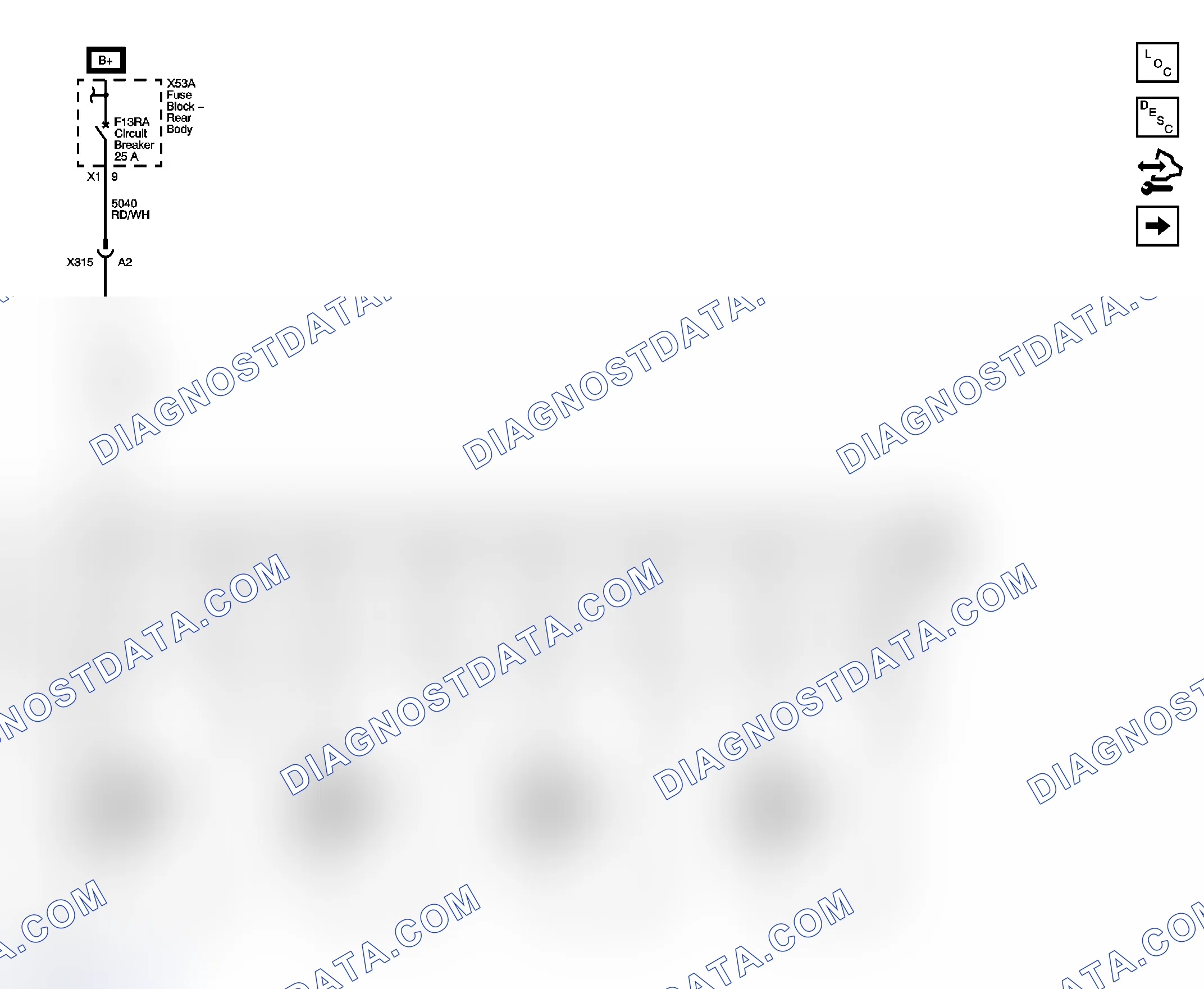 Scheme 61: Driver Seat Schematics