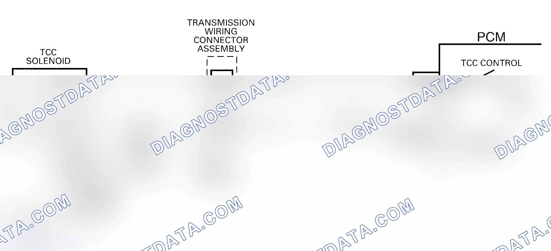 Scheme 345: Code 67 Schematic (All Models) TCC Solenoid Circuit Check - 4L60-E Transmission