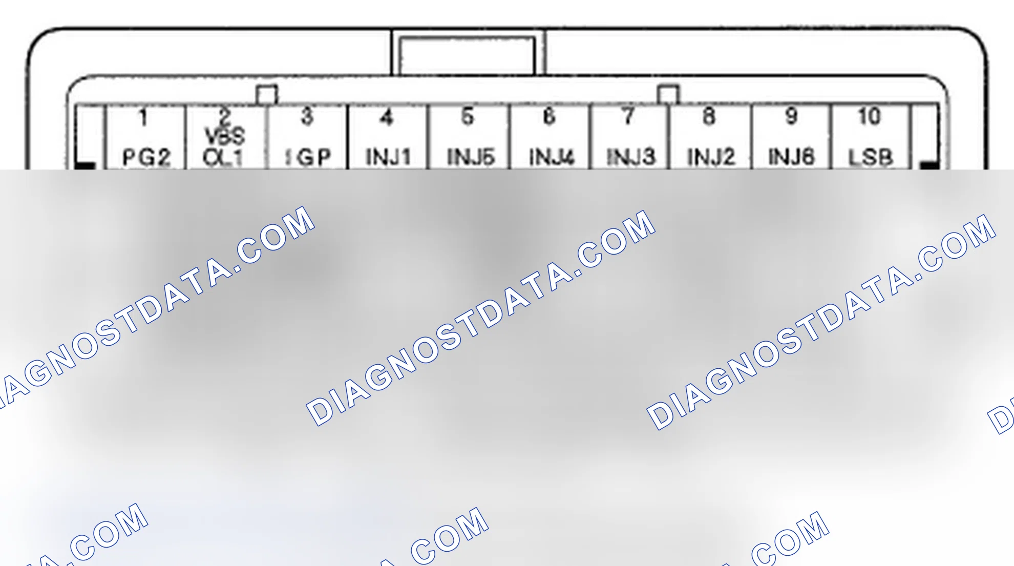 Scheme 201: PCM Inputs and Outputs at Connector B (delta) (49P)