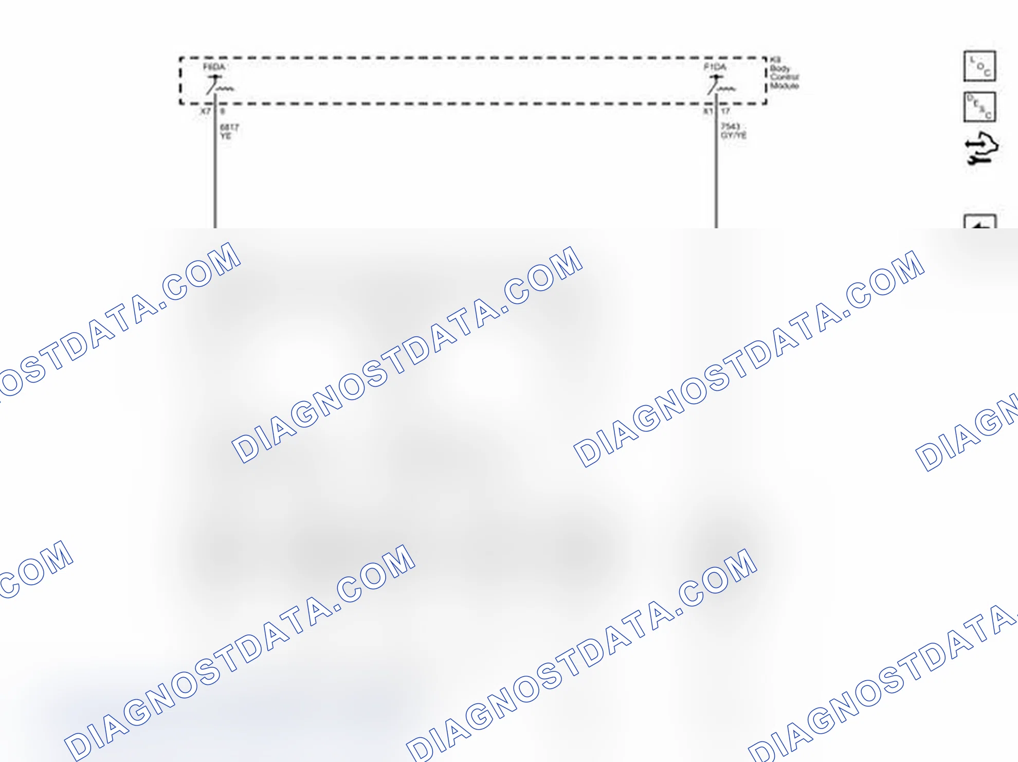 Scheme 75: Door, Sunroof, Mirror, and Instrument Panel Switches