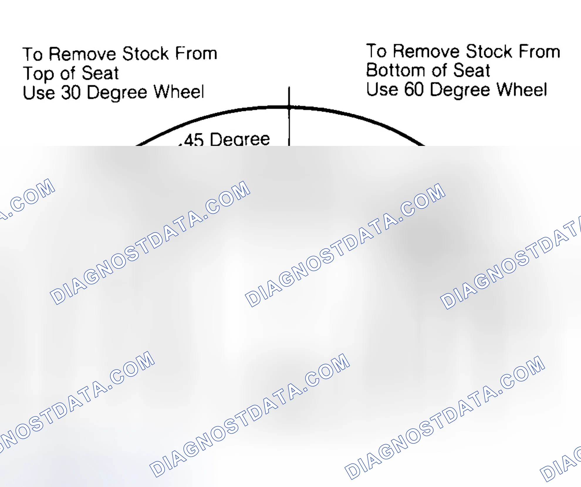 Scheme 19: Adjusting Valve Seat Width