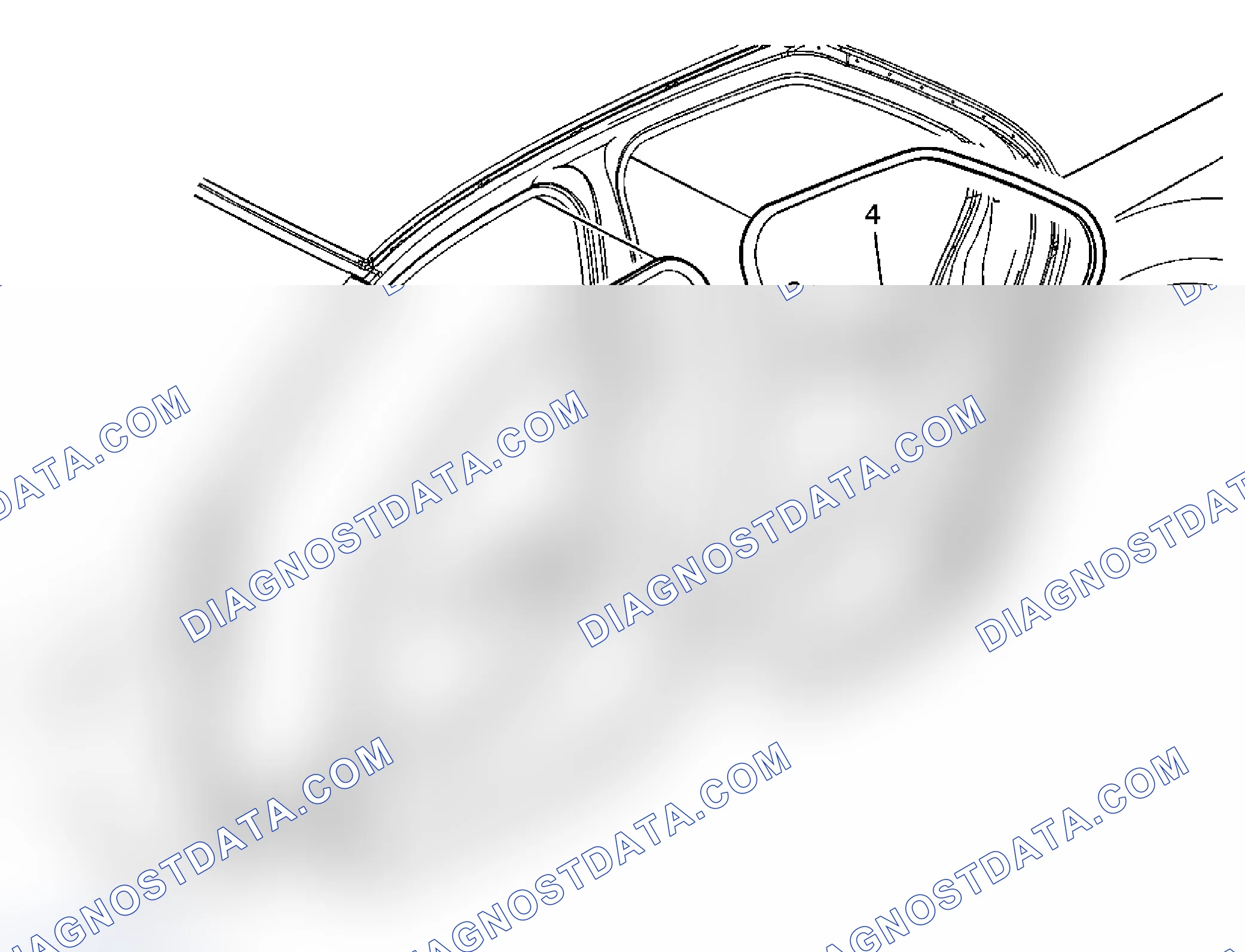 Scheme 37: Striker, Weatherstrip Replacement - Side Door