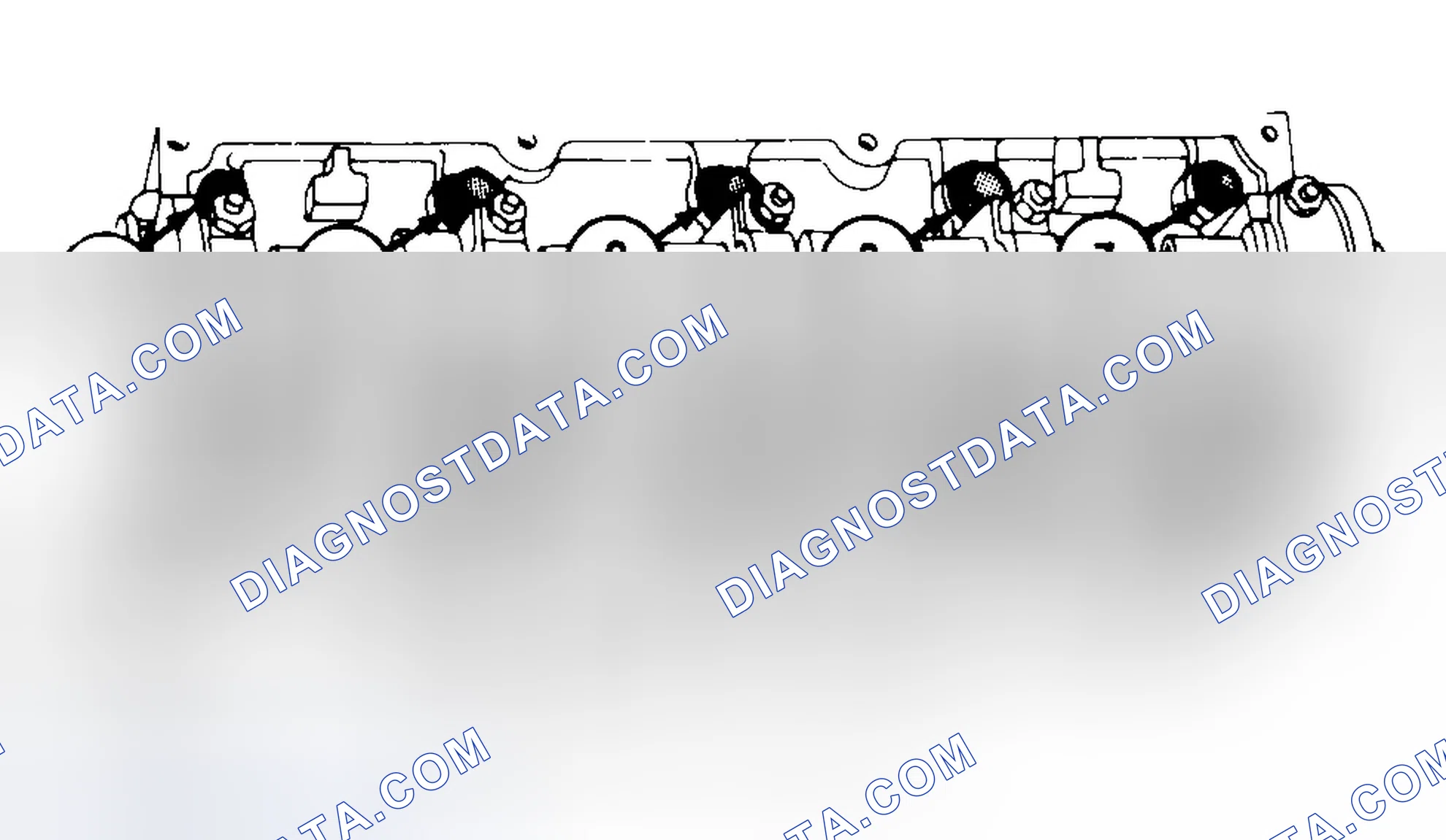 Scheme 7: Typical Cylinder Head Tightening or Loosening Sequence