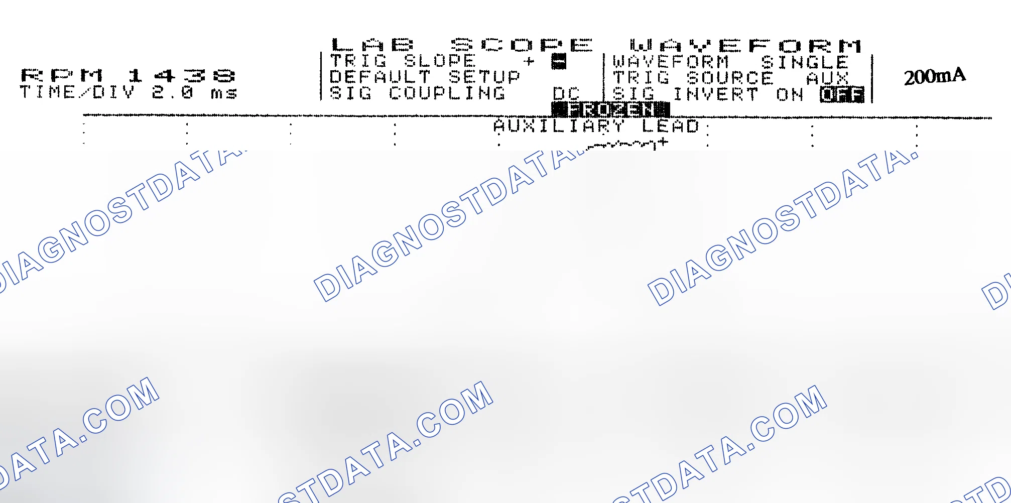 Scheme 15: Single Injector w/Normal Current Flow - Current Pattern